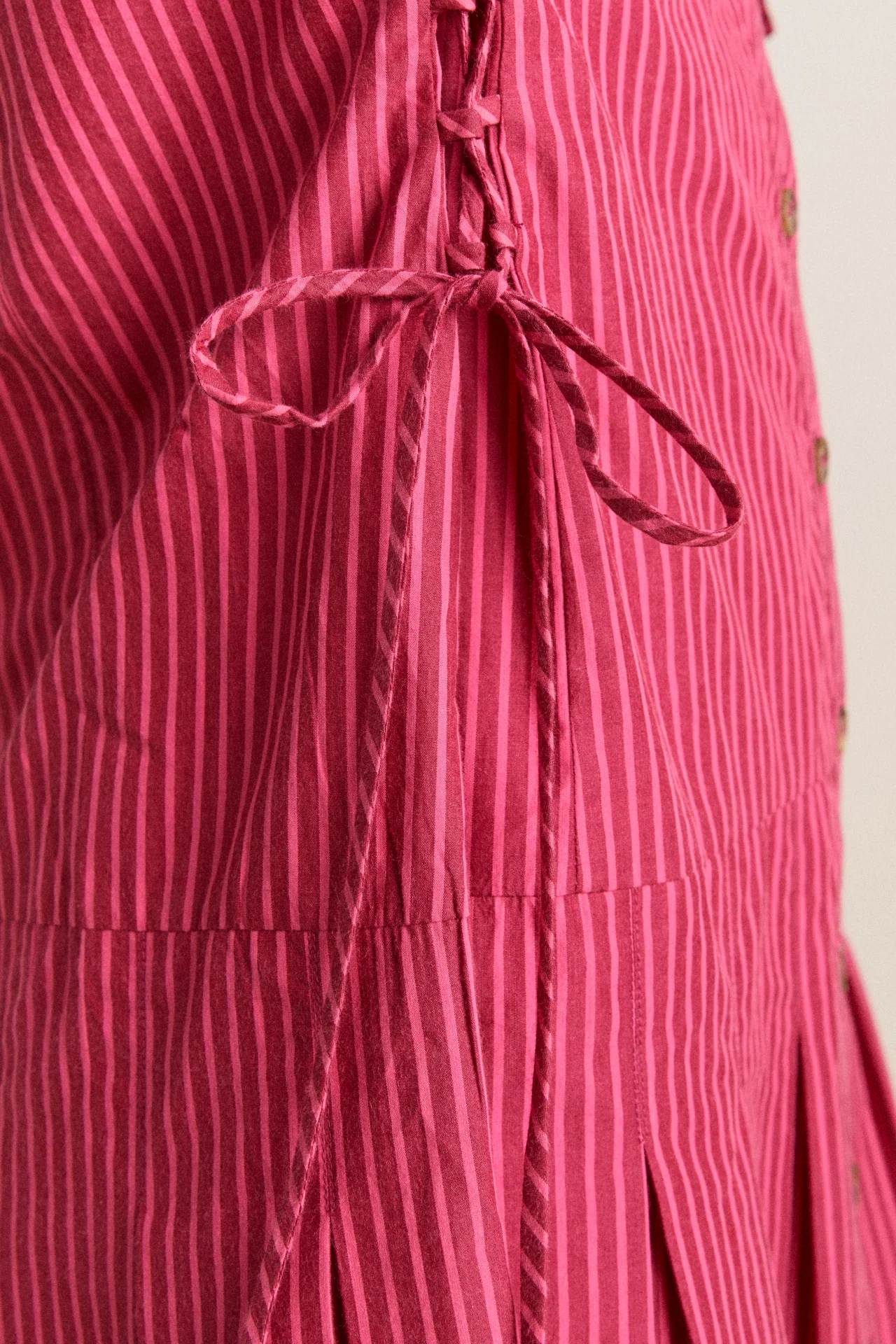 maisie mini shirt dress - berry business