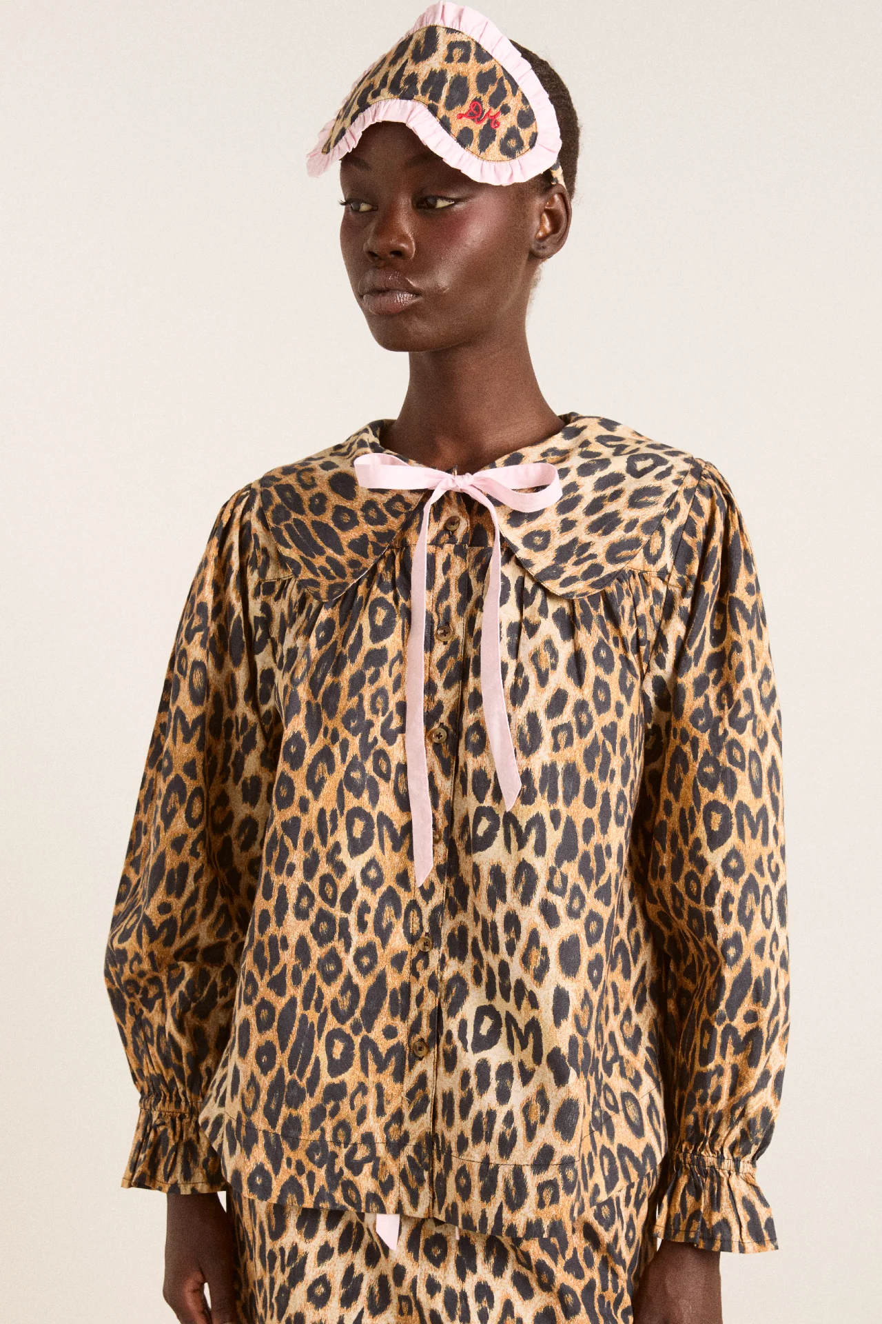 felice pj set - leopard