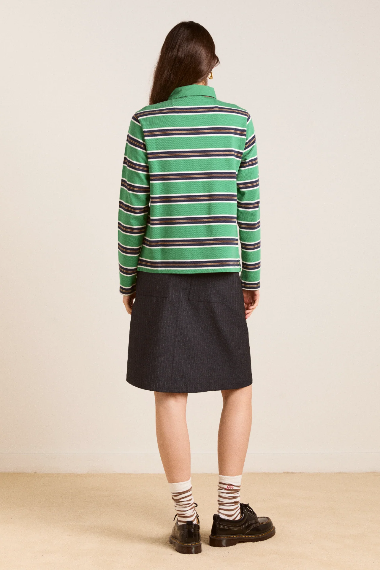 libby kilt - pinstripe