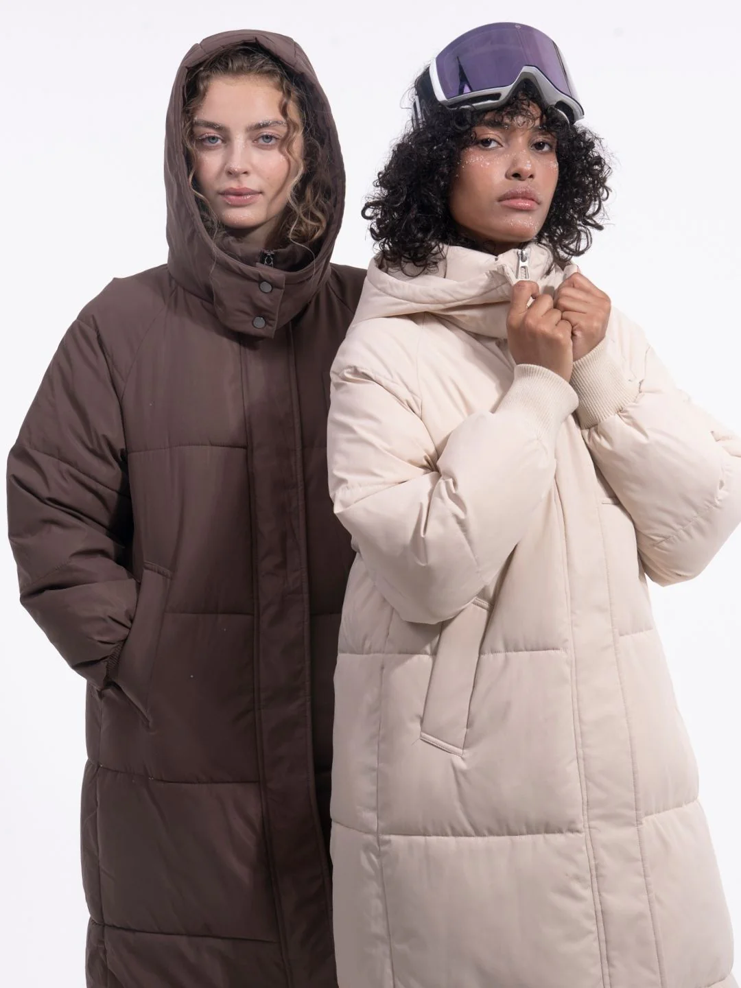 Hooded Long Puffer Jacket