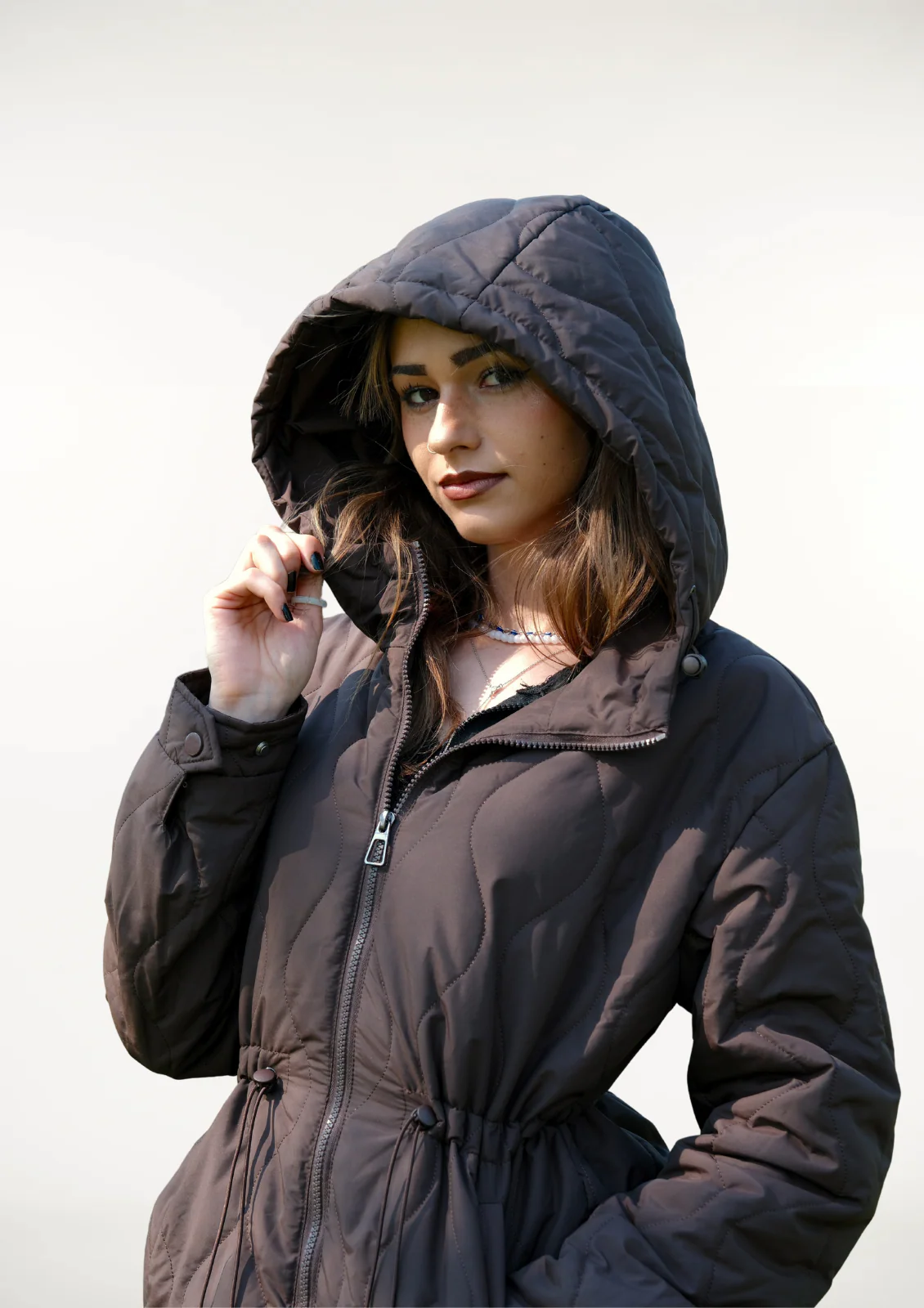 Women's Reversible Quilted Water - Repellent Jacket