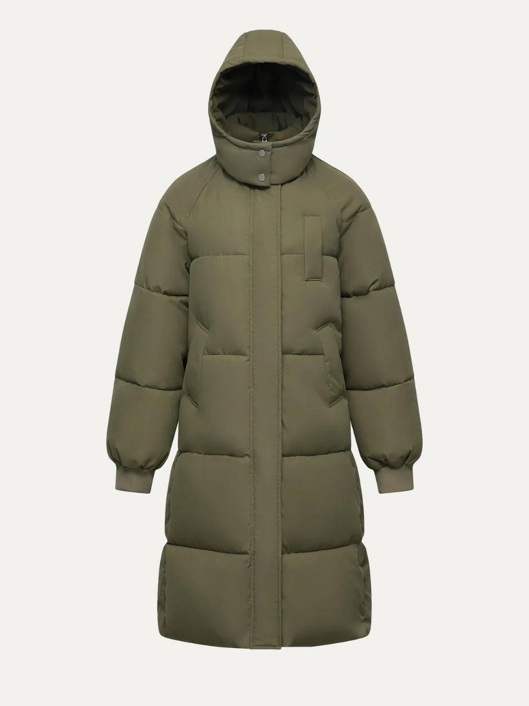 Hooded Long Puffer Jacket