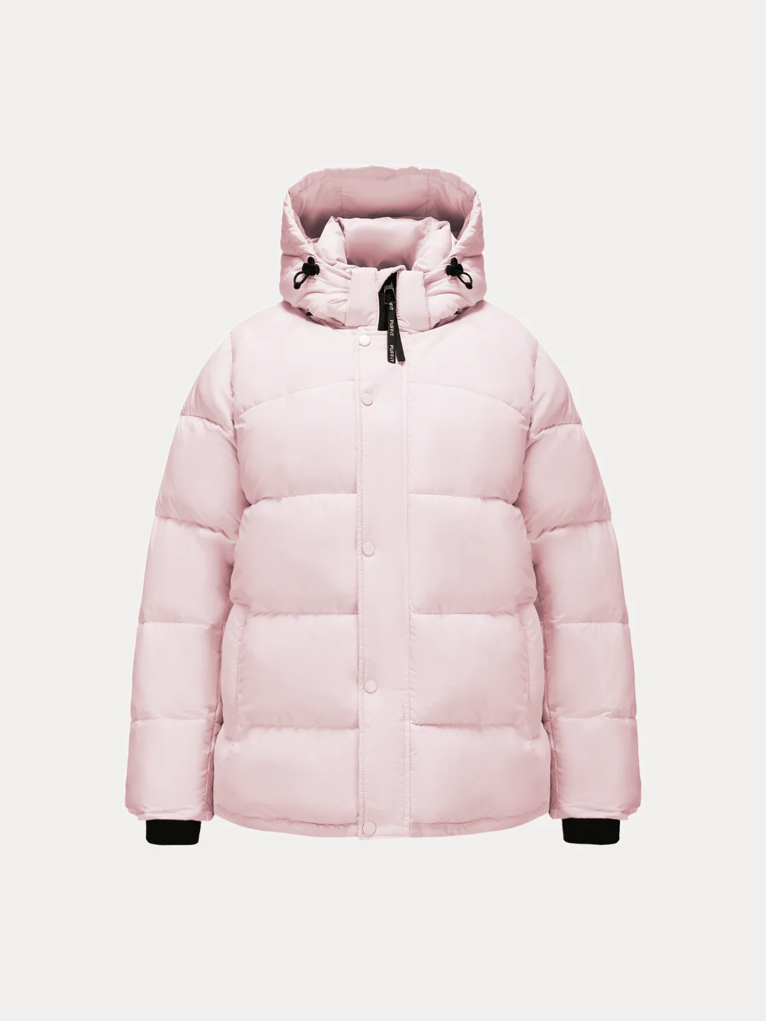Lightweight Winter Coat with a Removable Hood