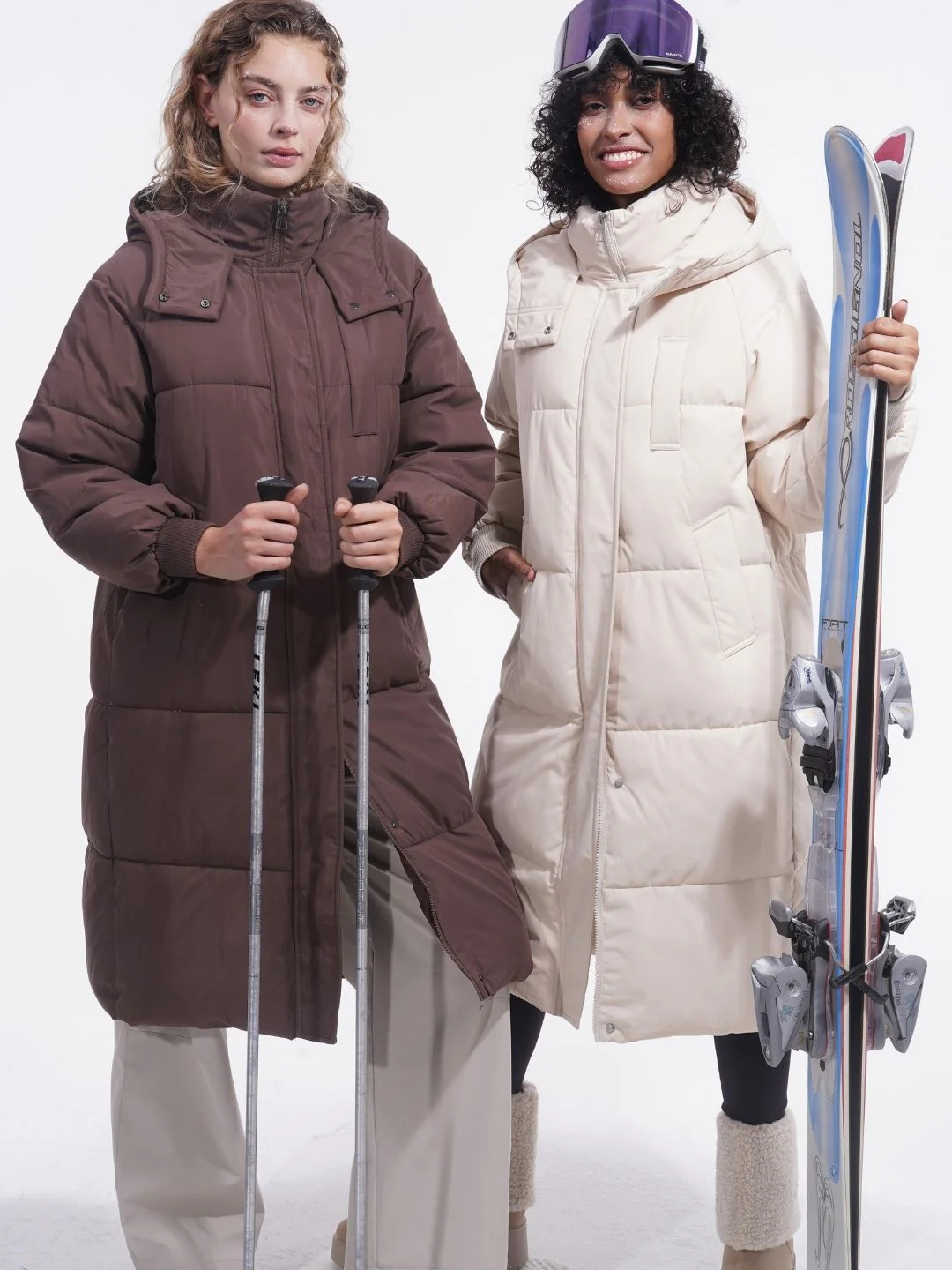 Hooded Long Puffer Jacket