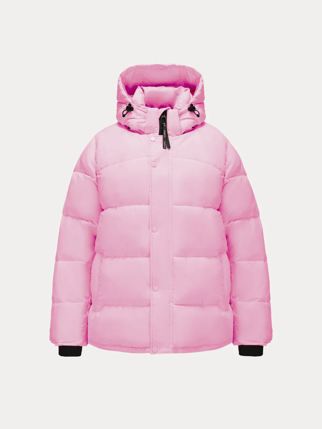 Lightweight Winter Coat with a Removable Hood