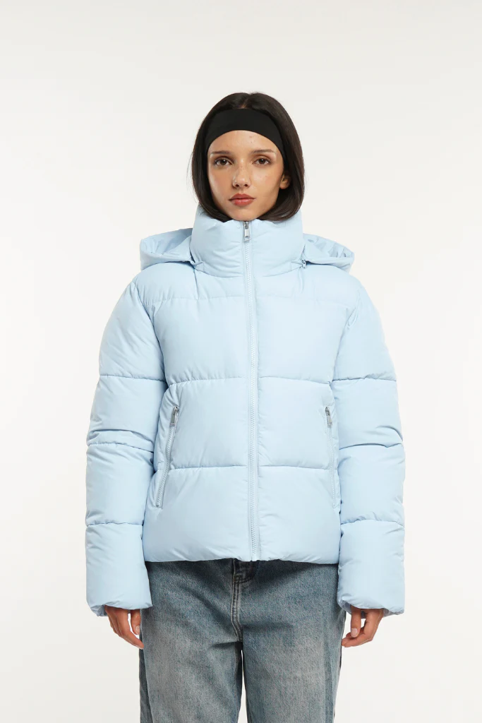 Detachable Hood Puffer Jacket