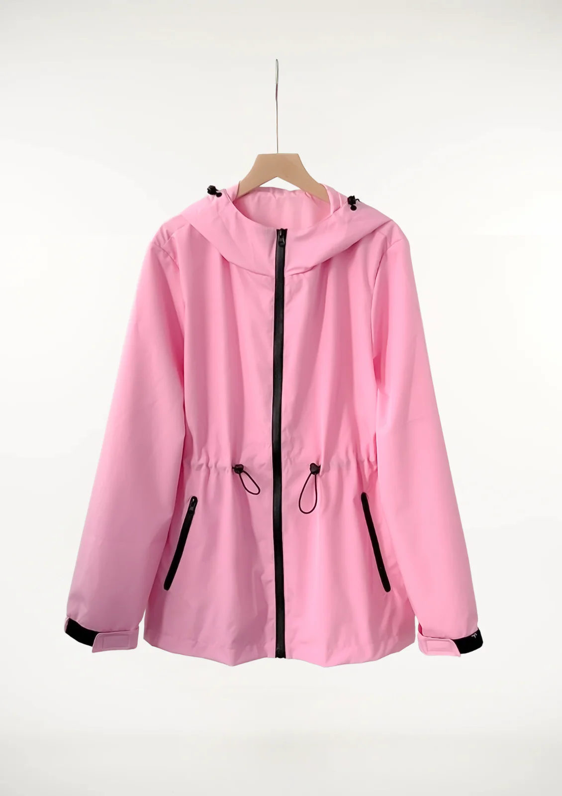 Women's Lightweight Water-repellent Raincoat Jacket