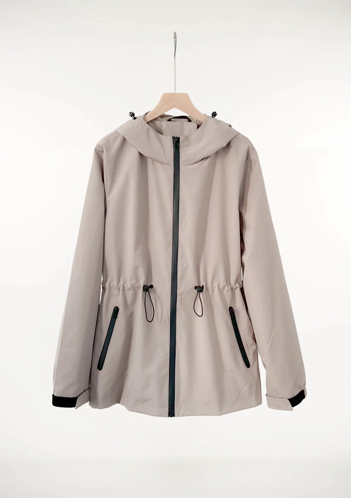 Women's Lightweight Water-repellent Raincoat Jacket
