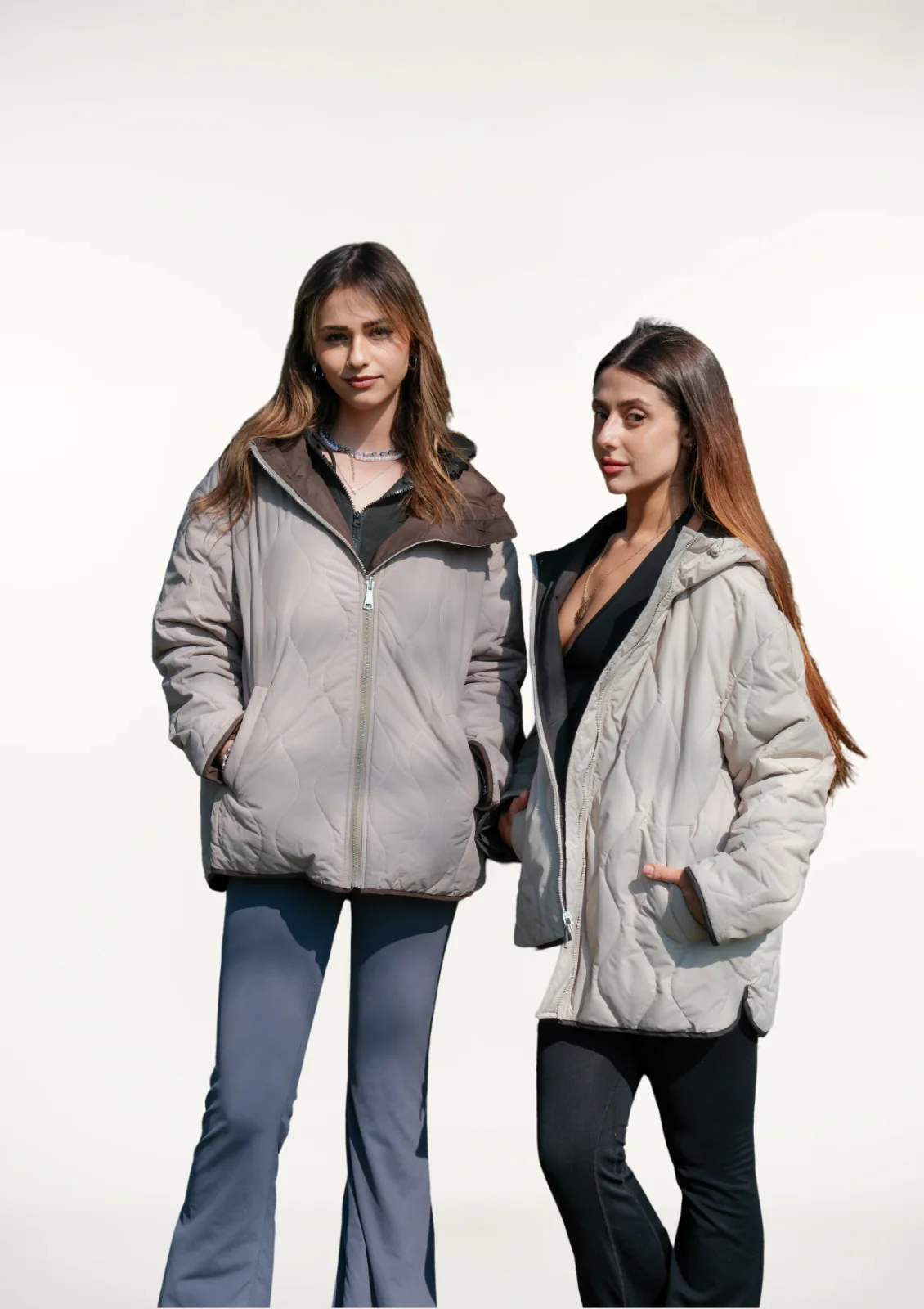 Women's Lightweight Quilted Water - Repellent Coat