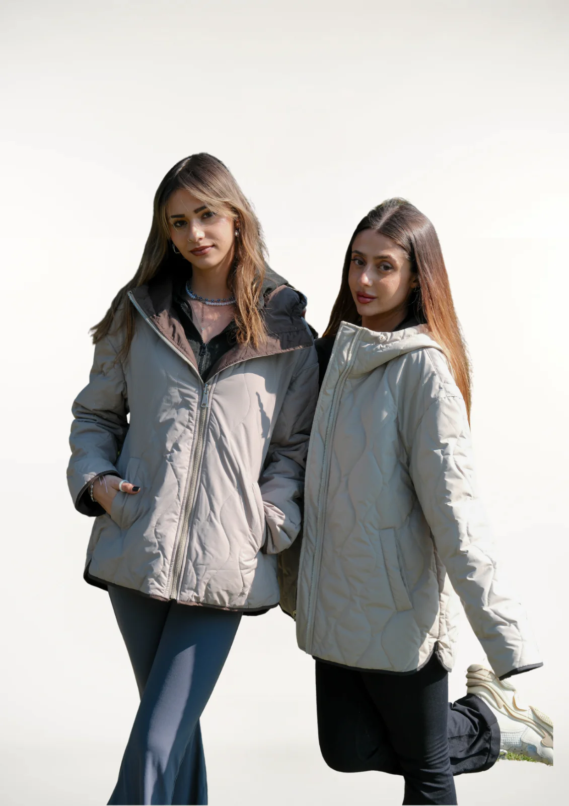 Women's Lightweight Quilted Water - Repellent Coat