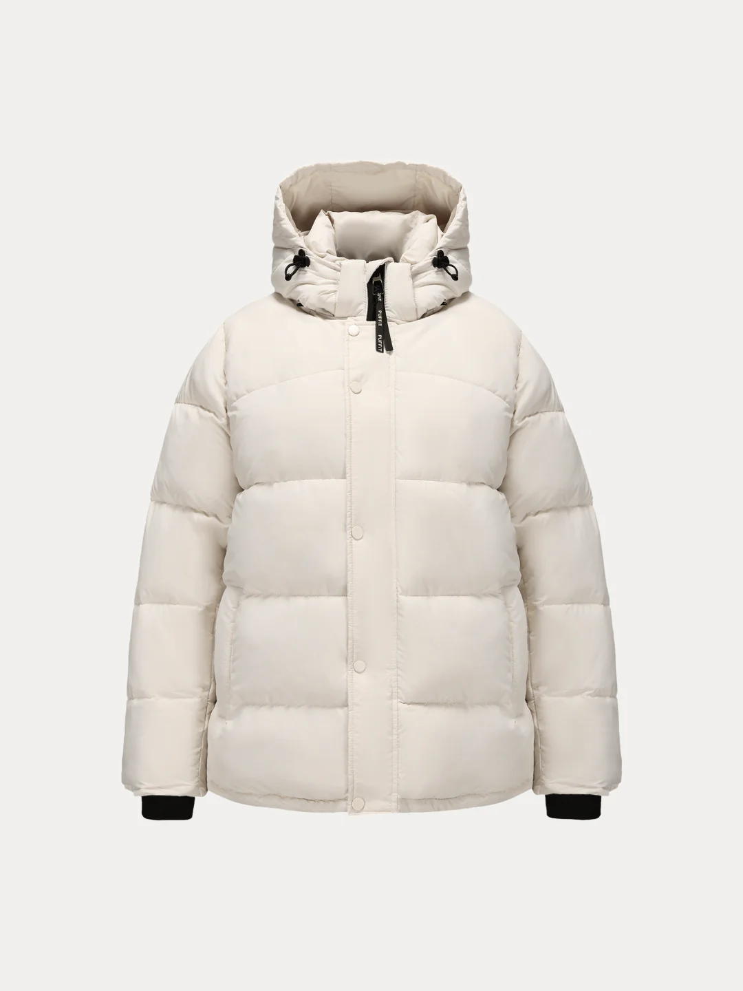Lightweight Winter Coat with a Removable Hood