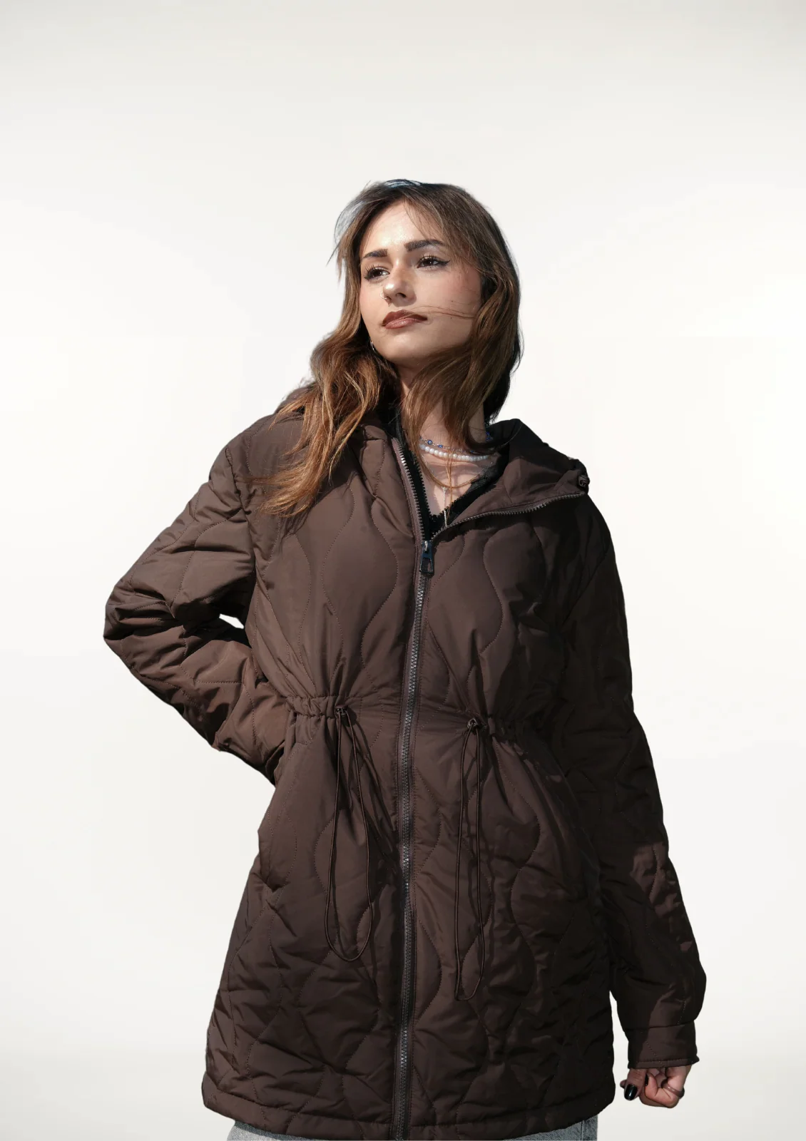 Women's Reversible Quilted Water - Repellent Jacket