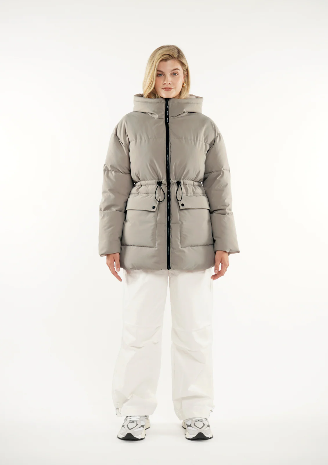 Hooded Puffer Jacket Splashproof