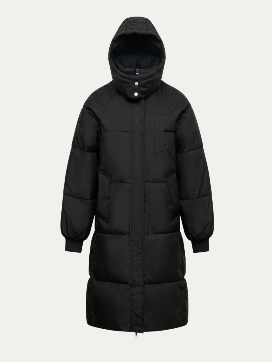 Hooded Long Puffer Jacket