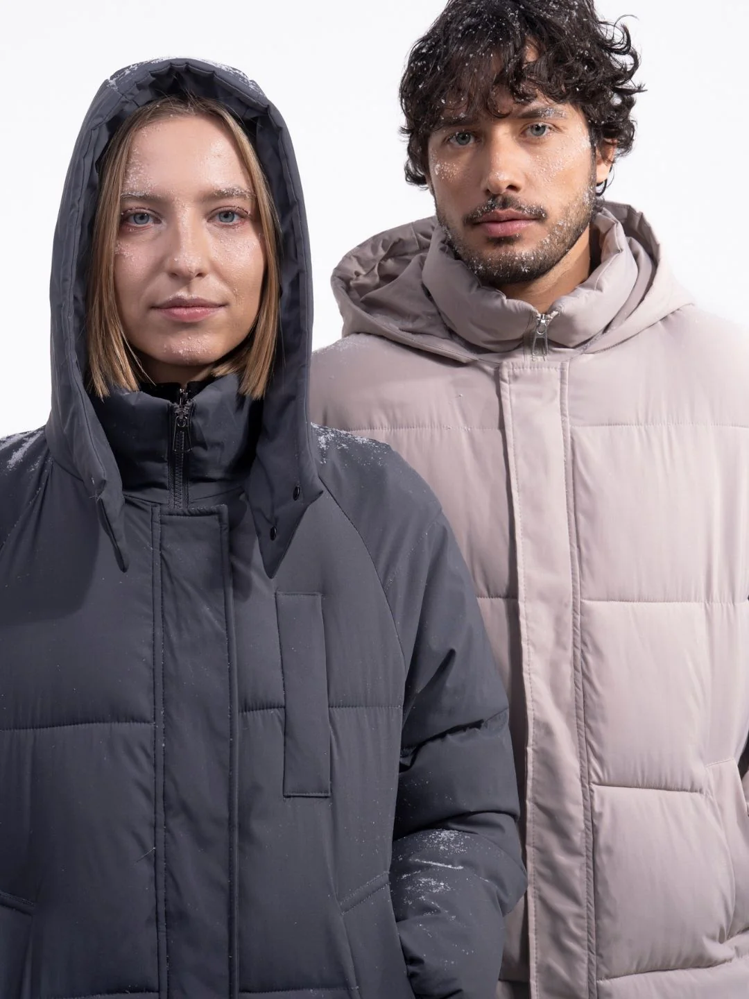 Hooded Long Puffer Jacket