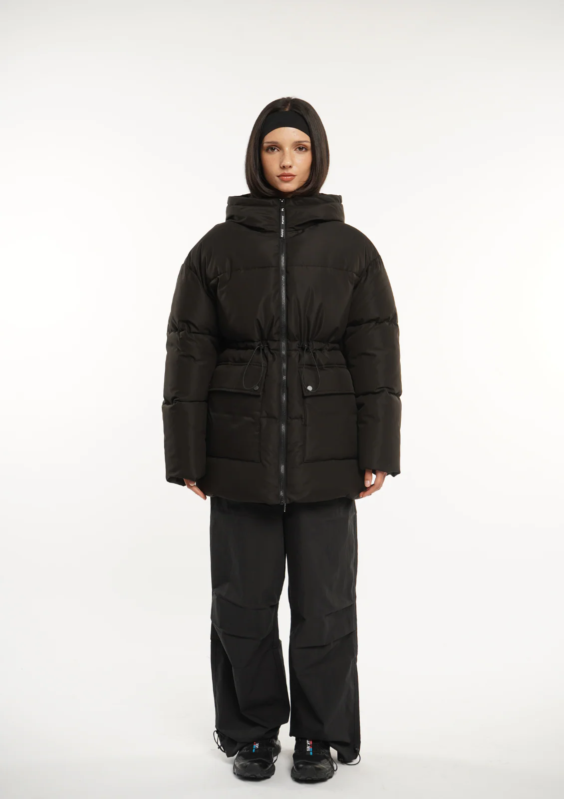 Hooded Puffer Jacket Splashproof