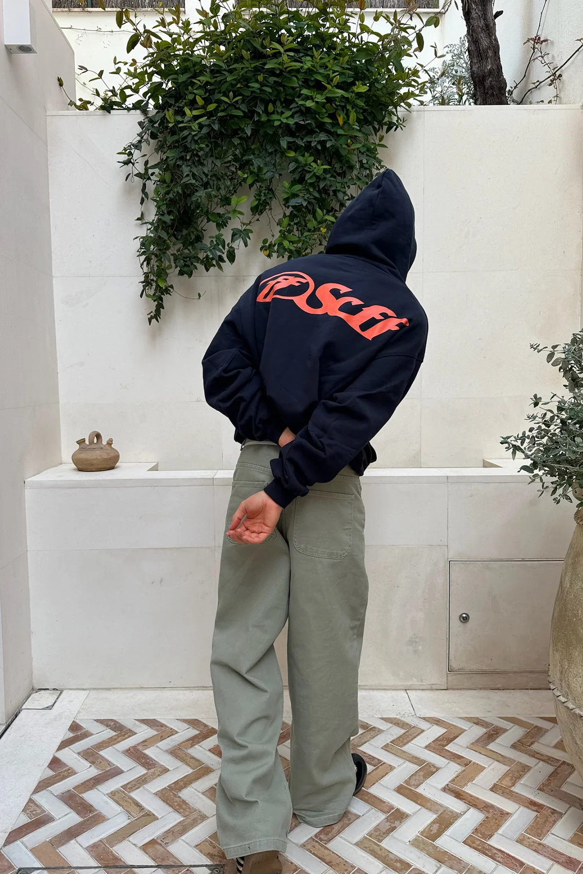 SCFF HD Navy Hoodie