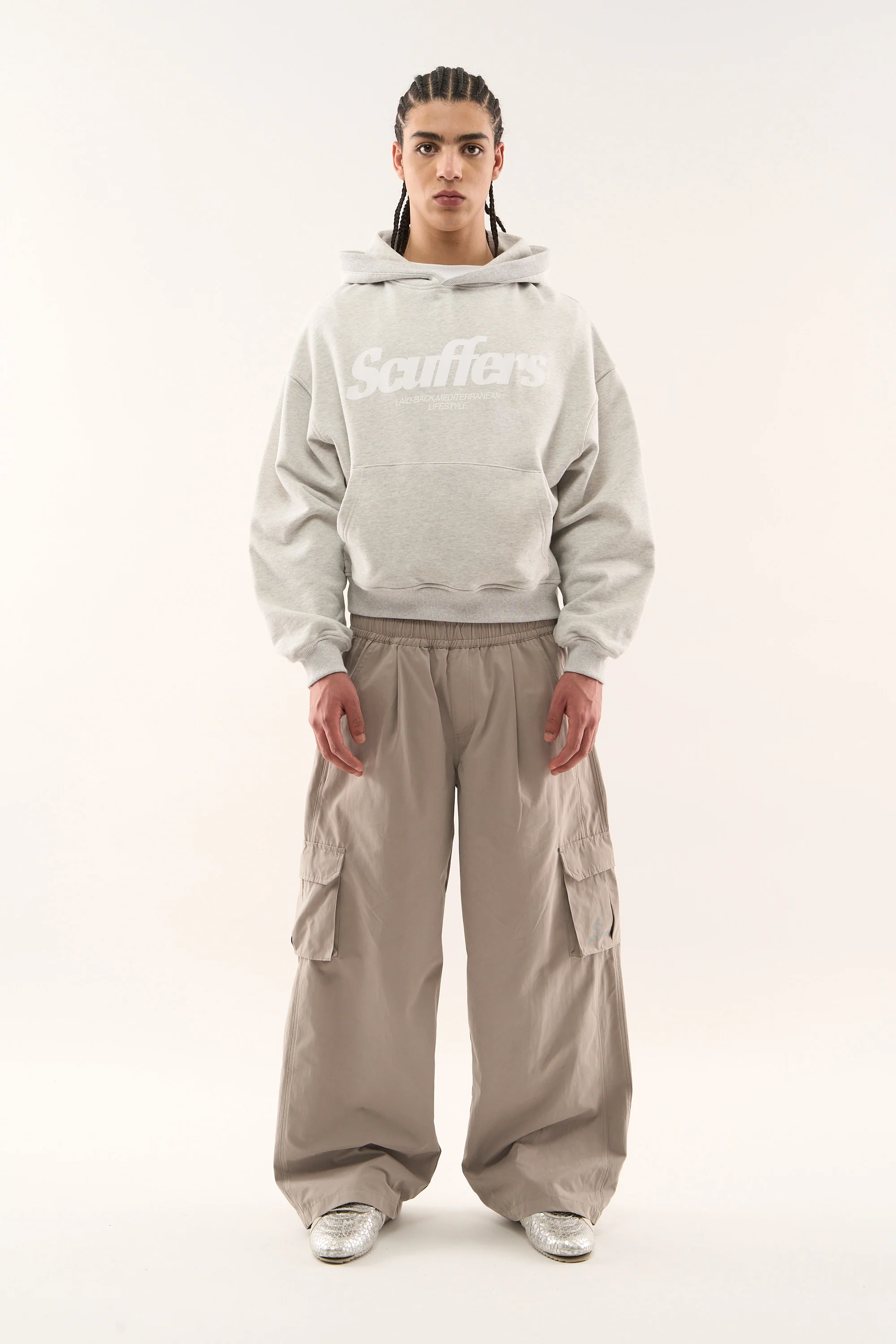 Pop Light Grey Hoodie