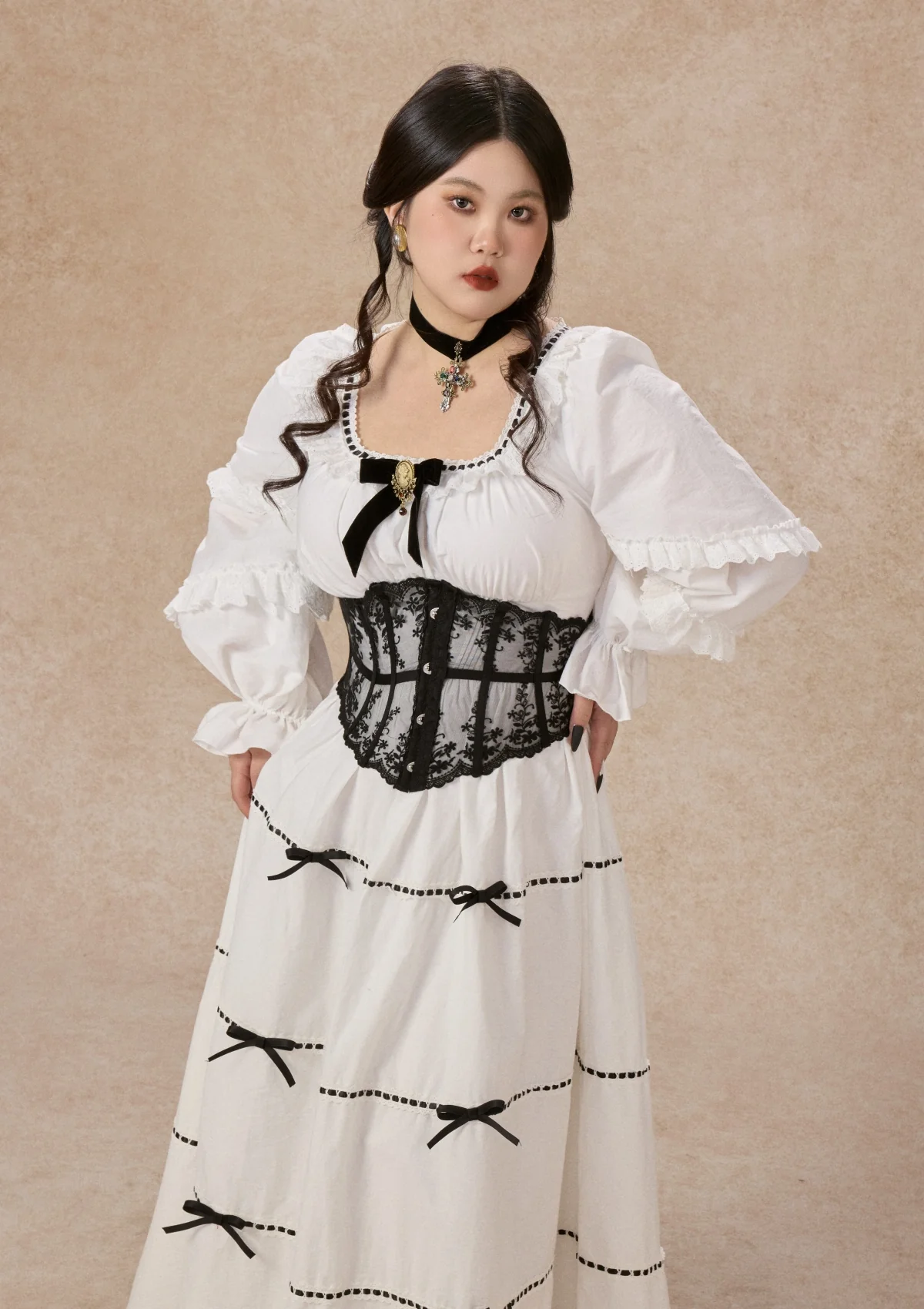 Curve&Plus Ghost Carol Corset (underbust)