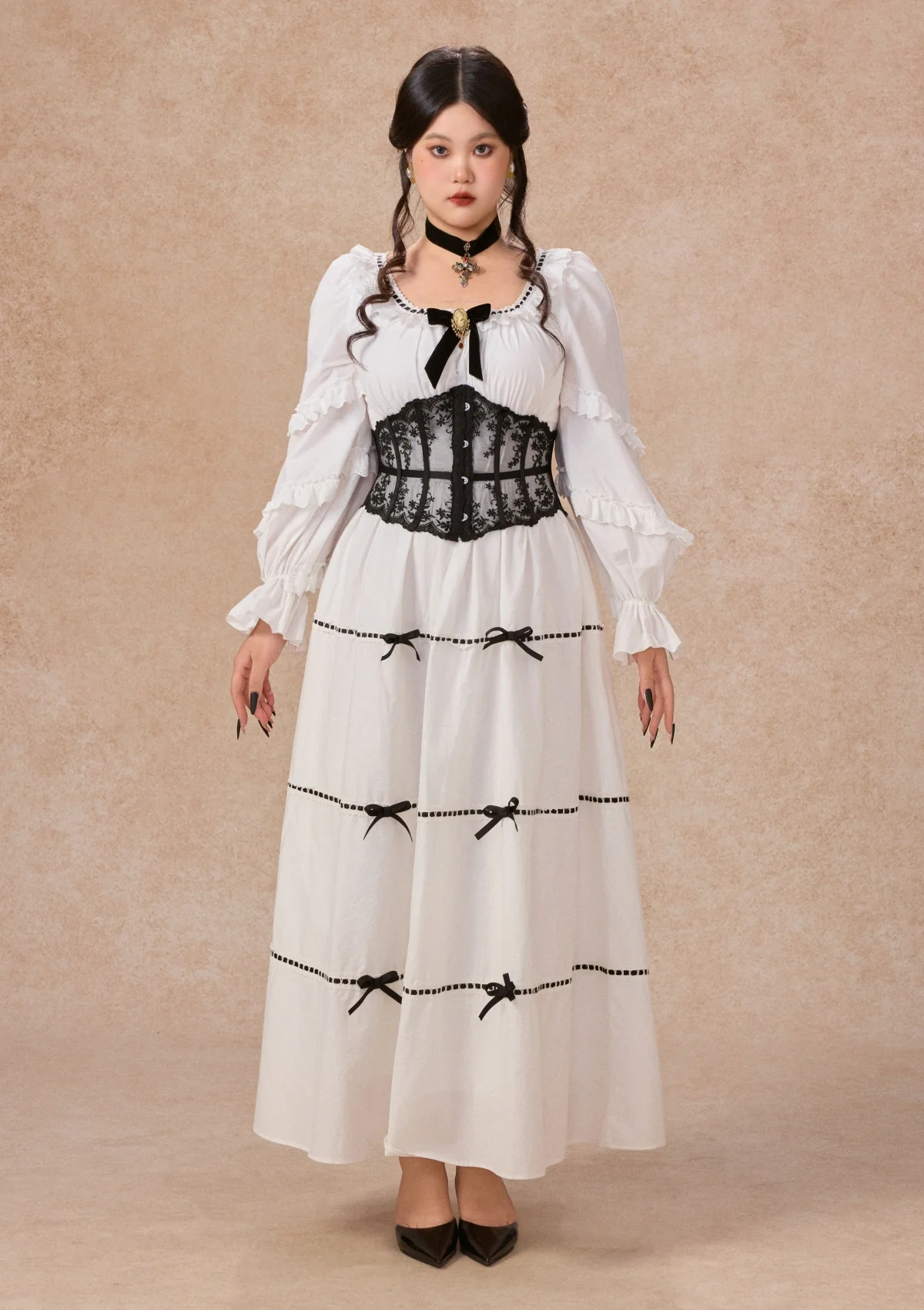 Curve&Plus Ghost Carol Corset (underbust)