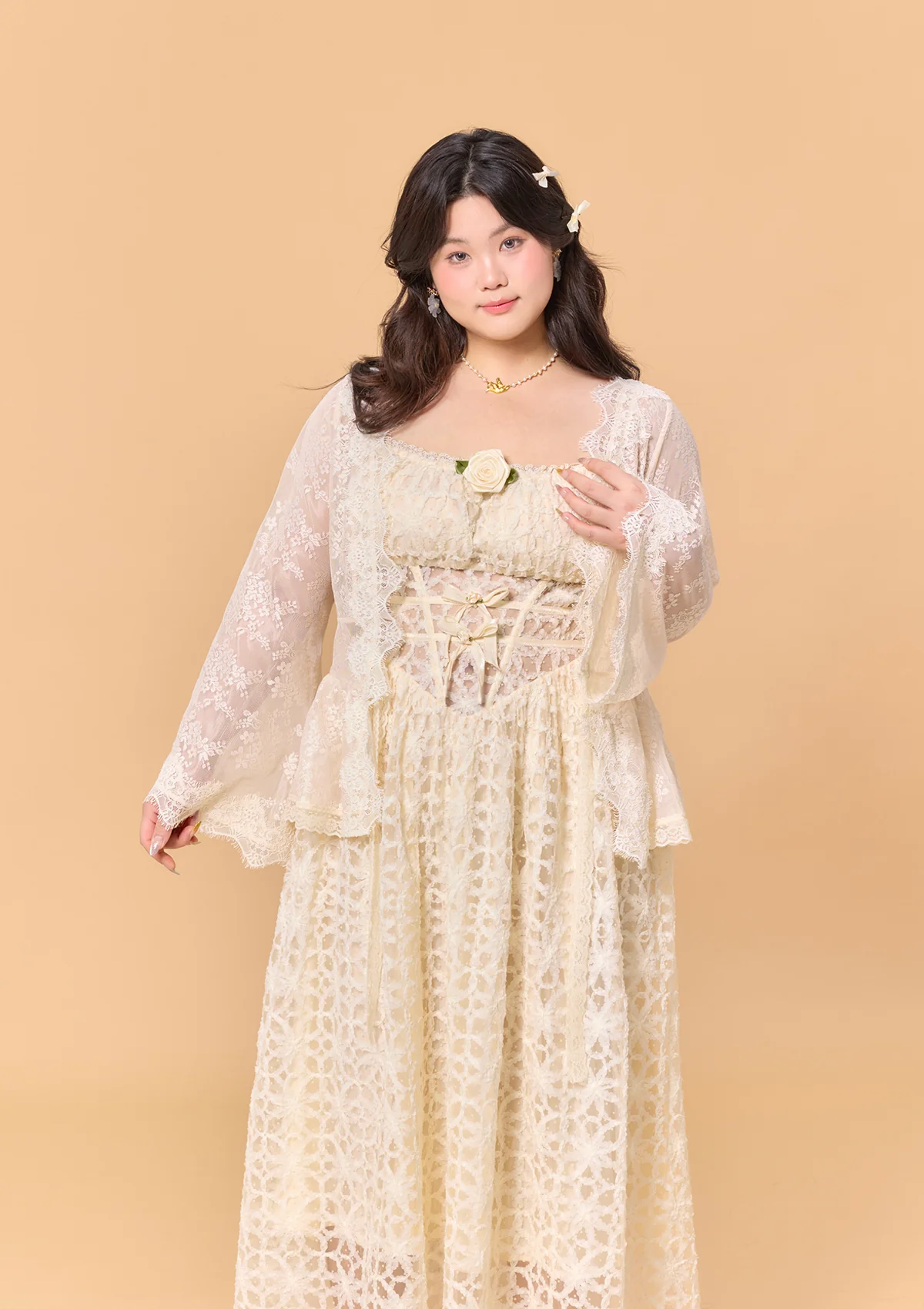 Curve & Plus Holiday in Pattaya Cardigan