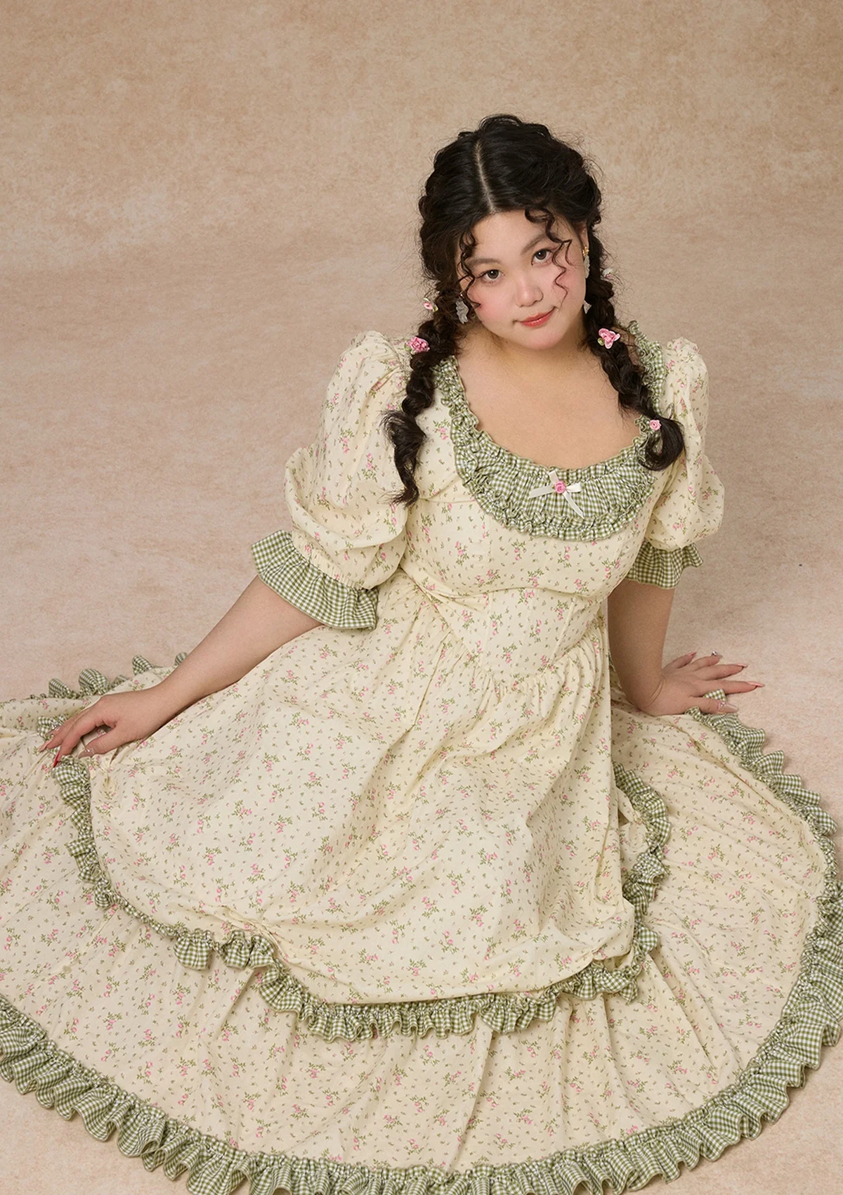 Curve&Plus Little Forest Corset Dress