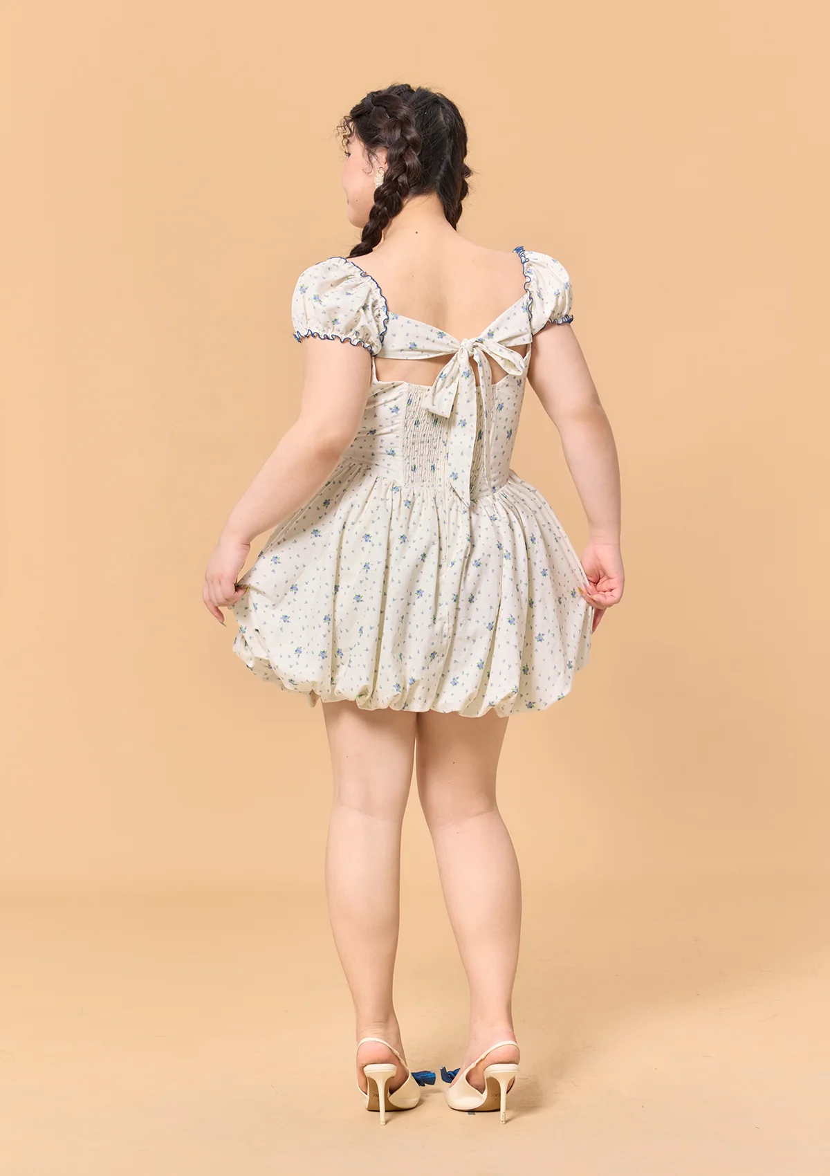 Curve & Plus Blueberry Jam Jar Dress