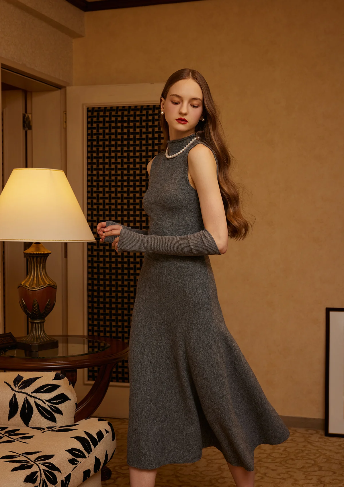 Miss Mine Knit Dress(Long)