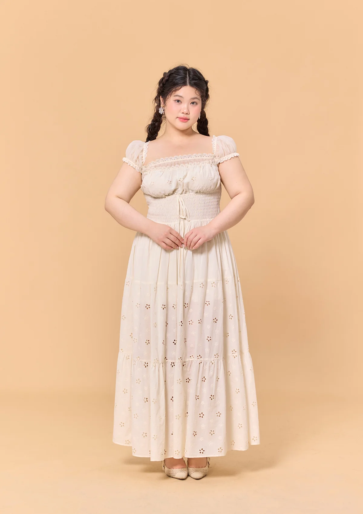 Curve & Plus Little White Rabbit Dress