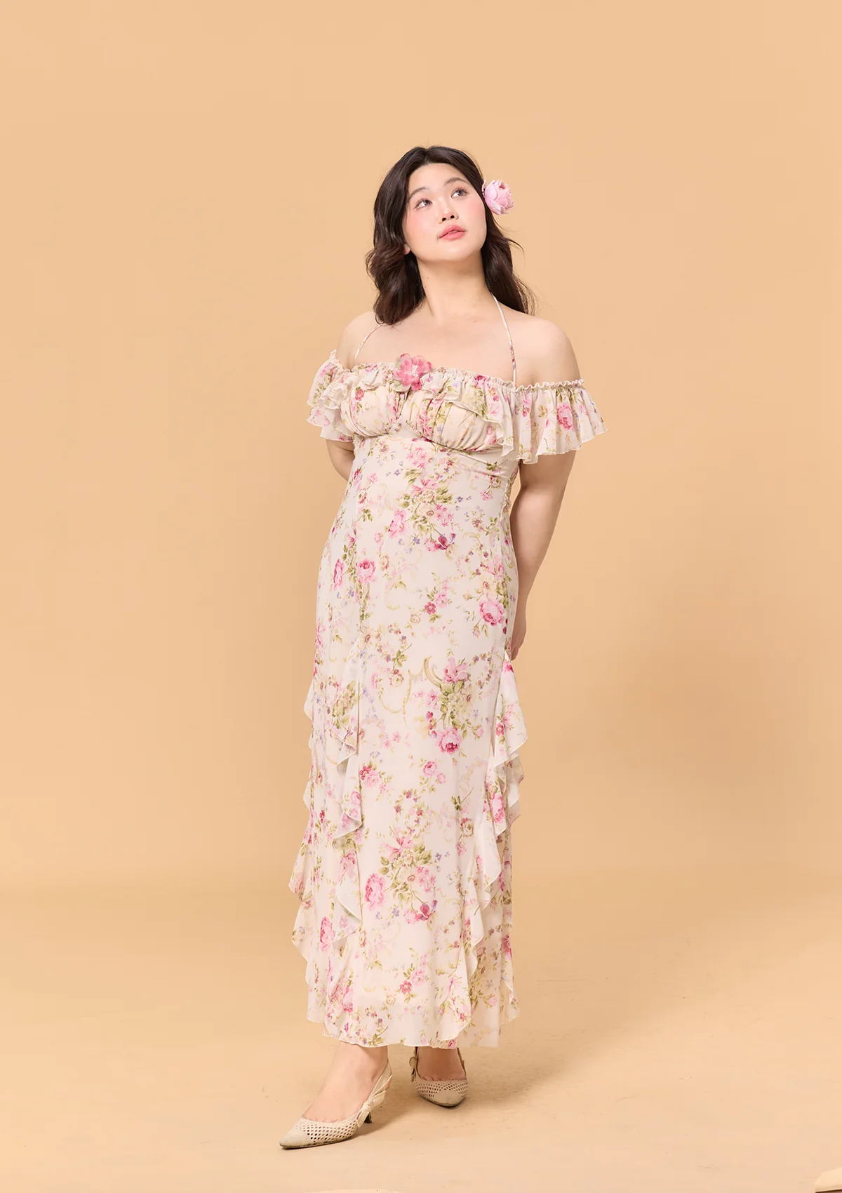 Curve & Plus Blooming in the Sun Dress