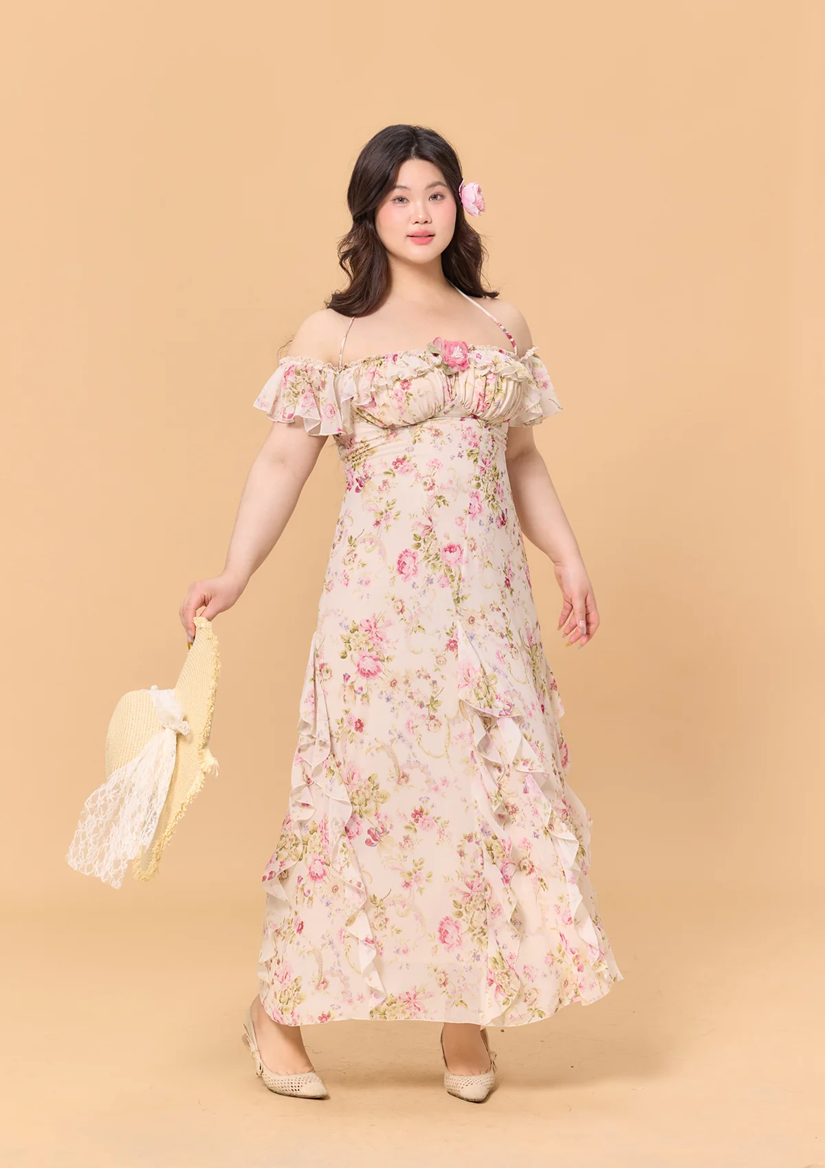 Curve & Plus Blooming in the Sun Dress