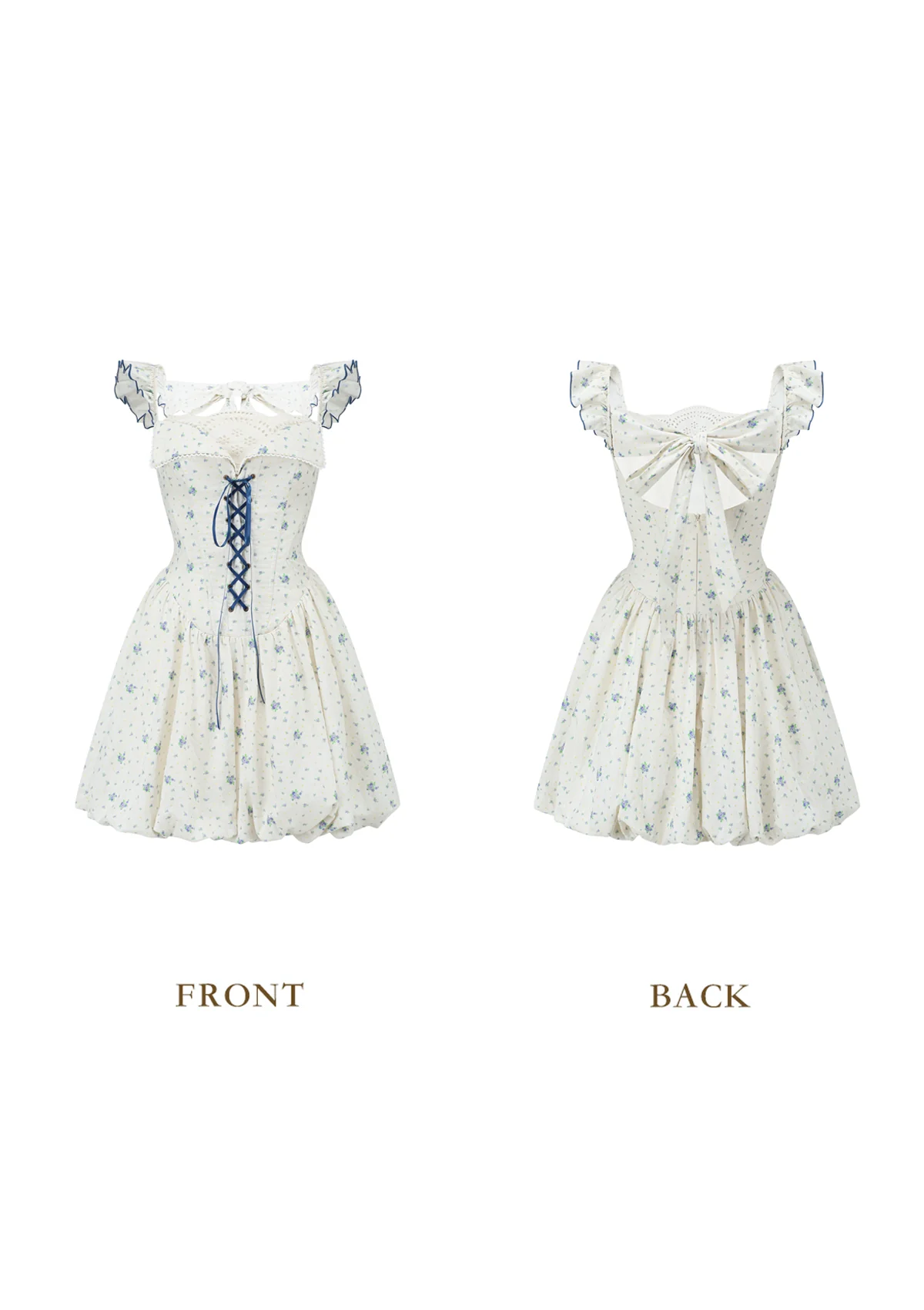 Blueberry Jam Jar Corset Dress