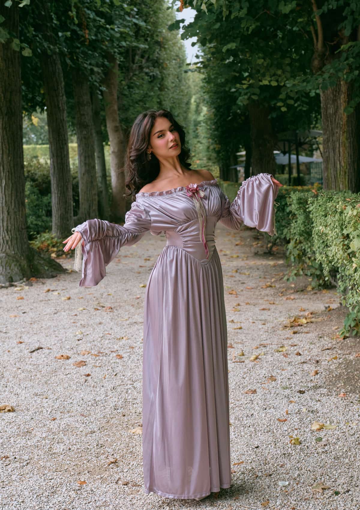 Lavender Hue Parthenon Dress