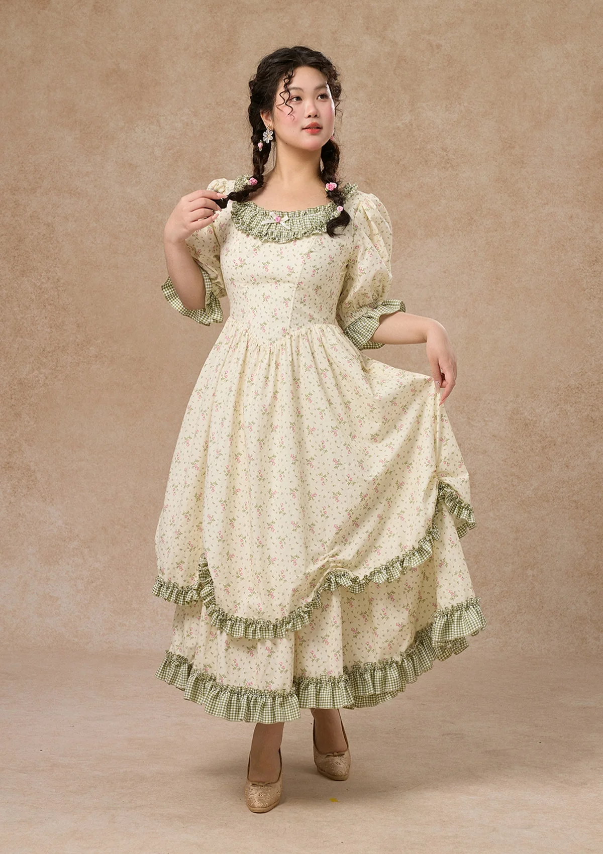 Curve&Plus Little Forest Corset Dress