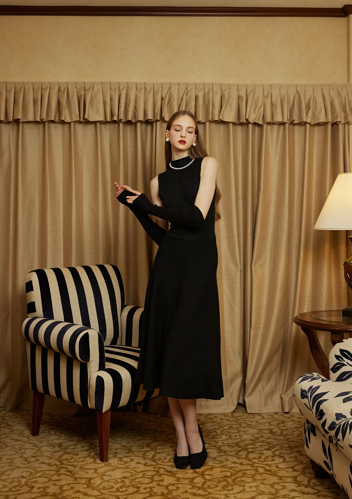 Miss Mine Knit Dress(Long)