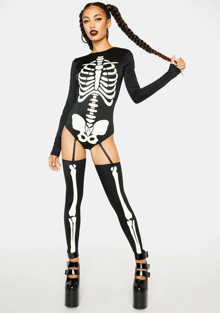 Voodoo Glow Skull Costume