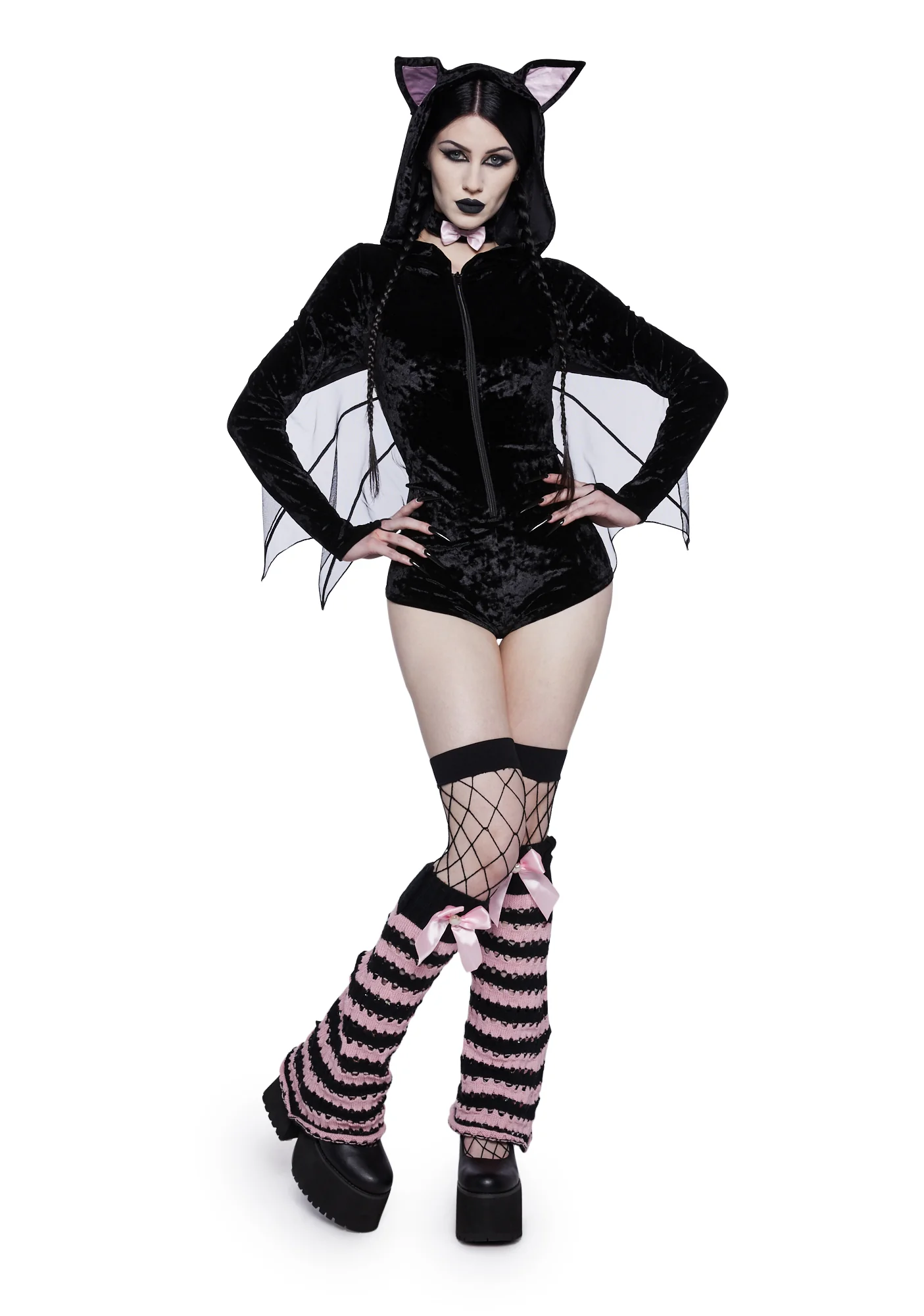 Bat Baddie Romper Costume