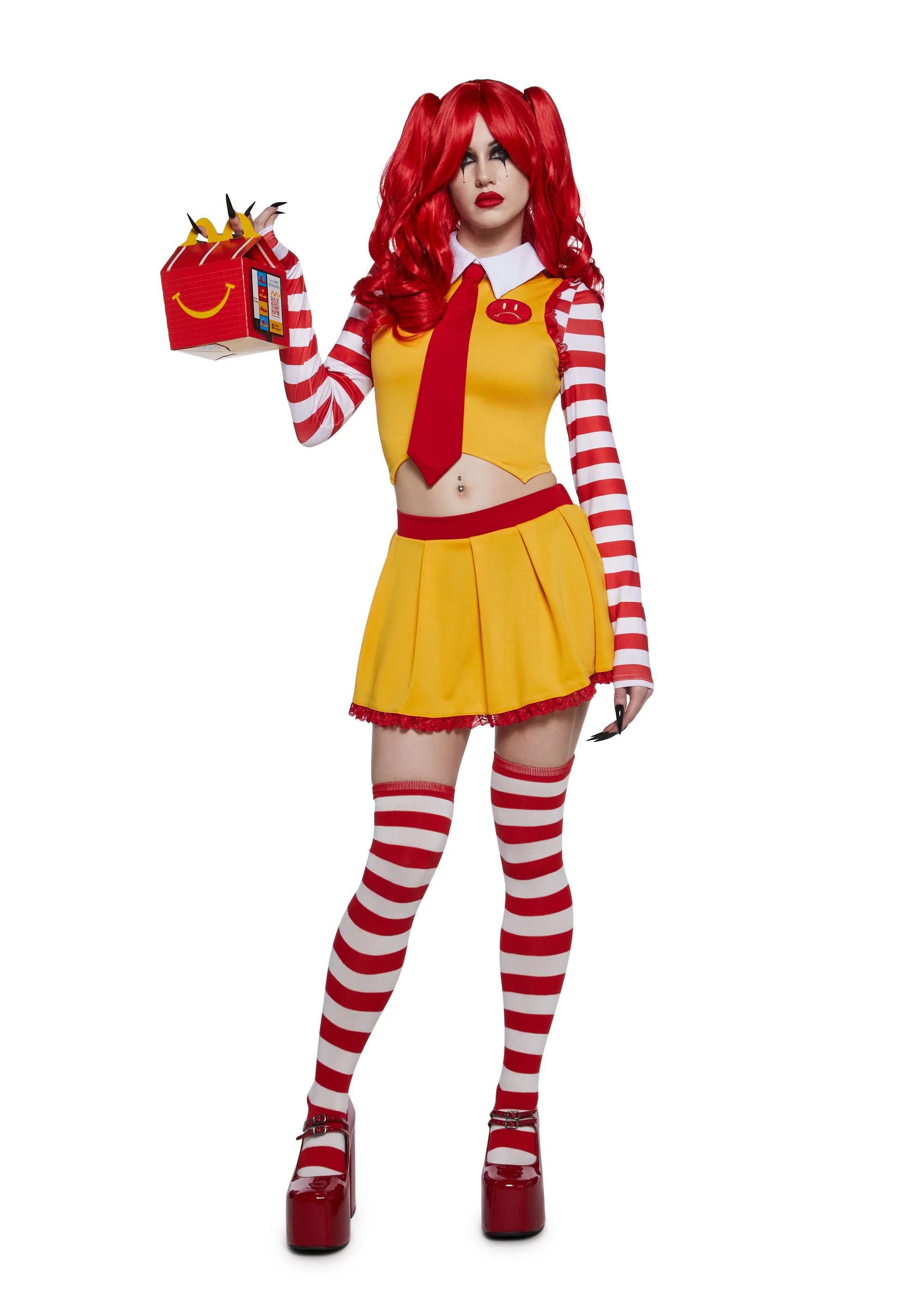 Fast Food Clown Costume