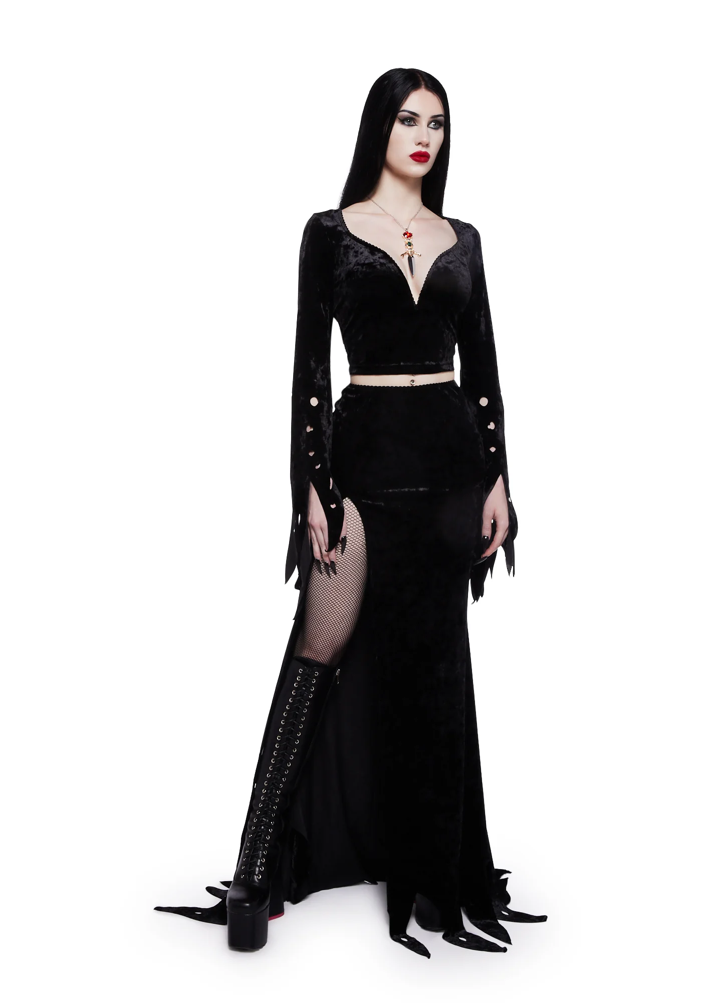 Mistress Of The Dark Long Sleeve Top