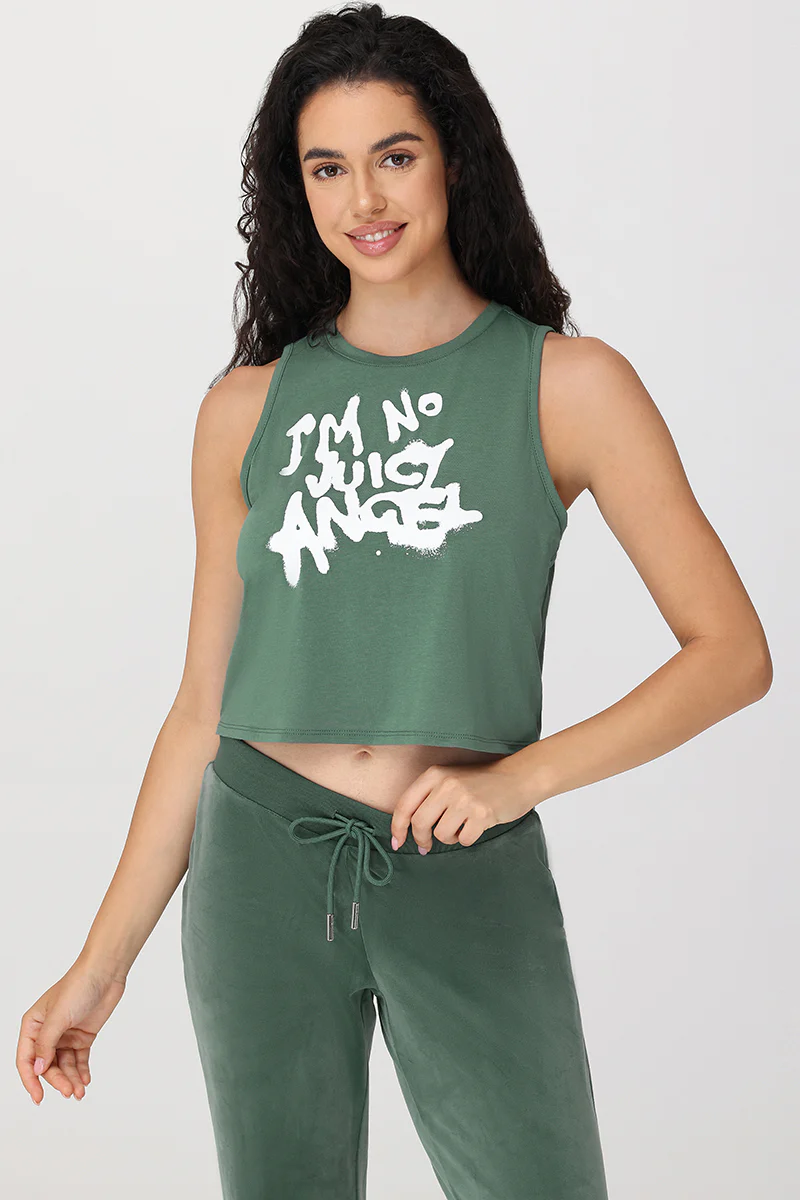 I'm No Juicy Angel Muscle Tank
