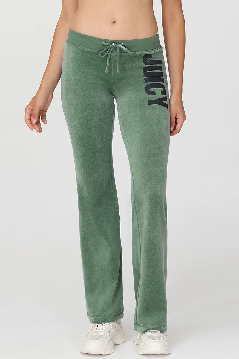 Rebel Without Couture Heritage Cotton Velour Track Pants