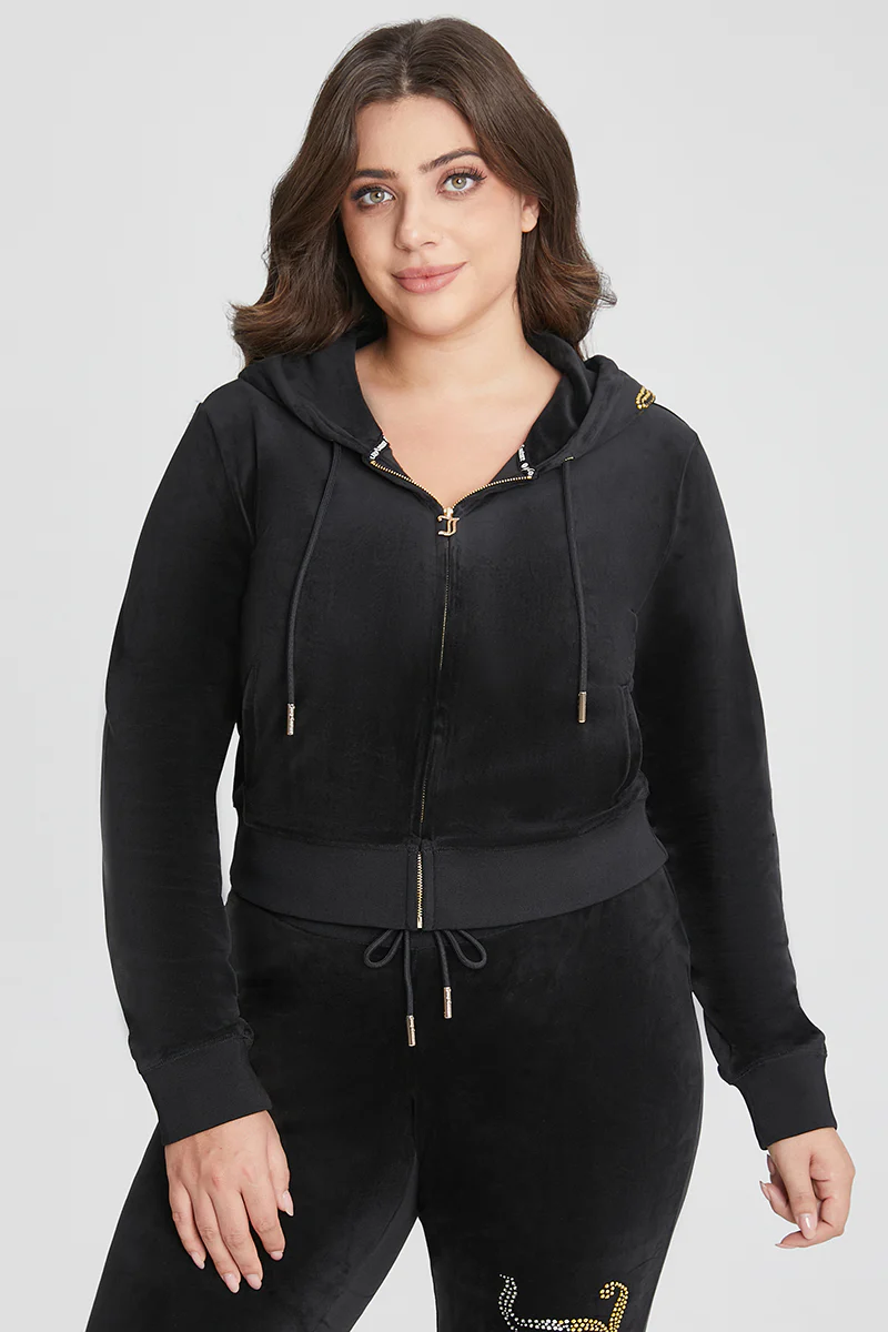 Plus-Size 30th Birthday Ombre Bling Hoodie