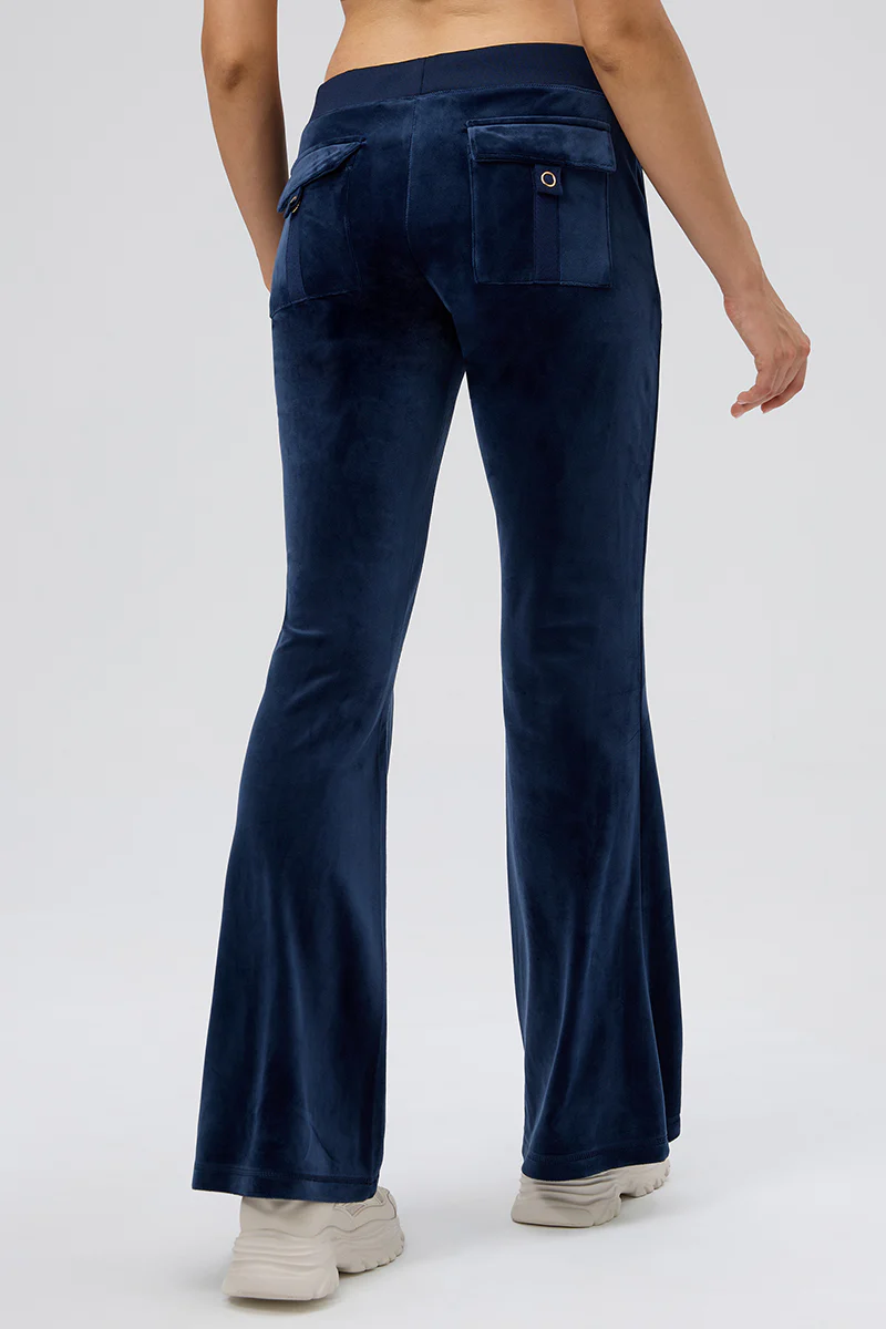30th Birthday Snap Pocket Velour Pants