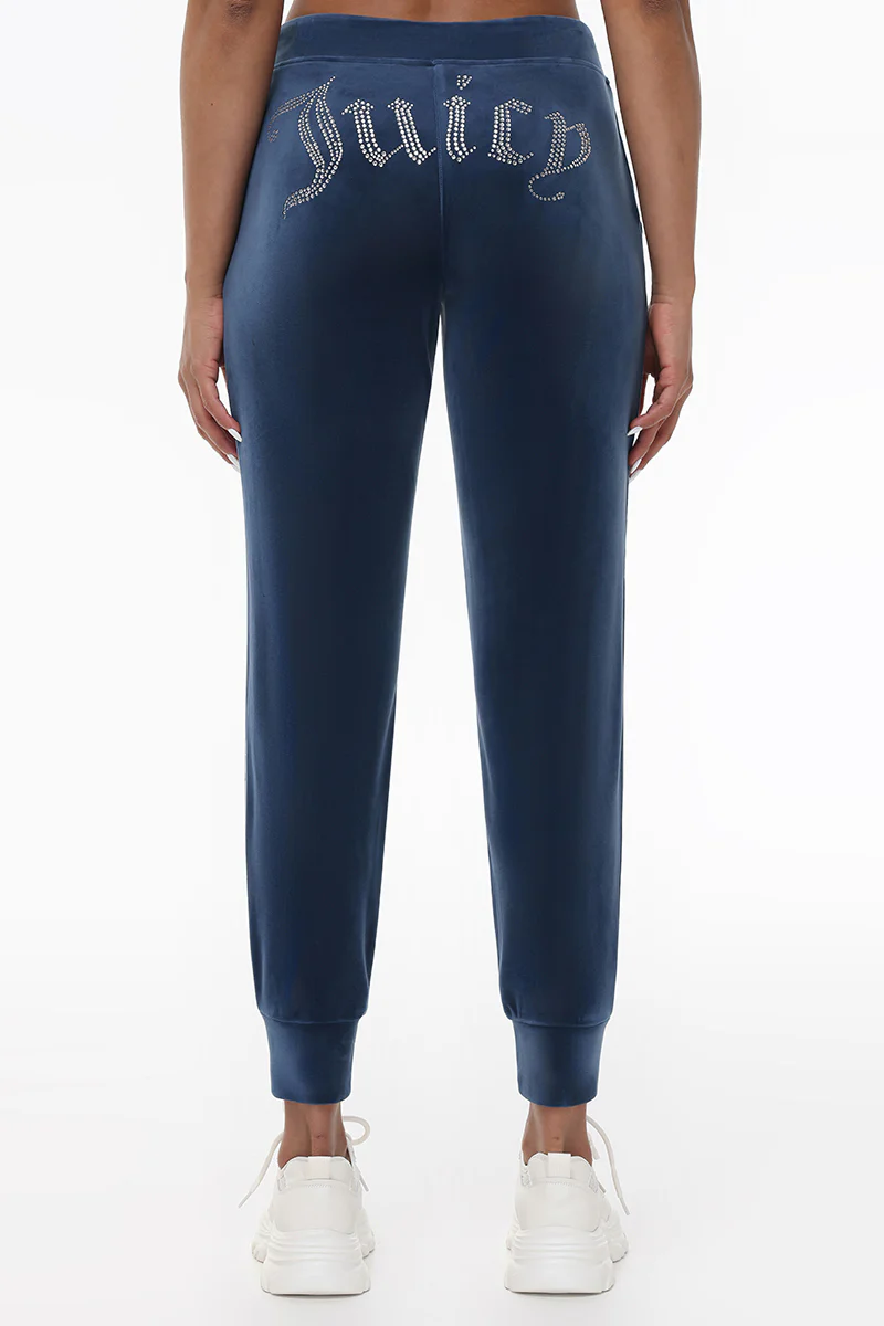Big Bling Velour Jogger