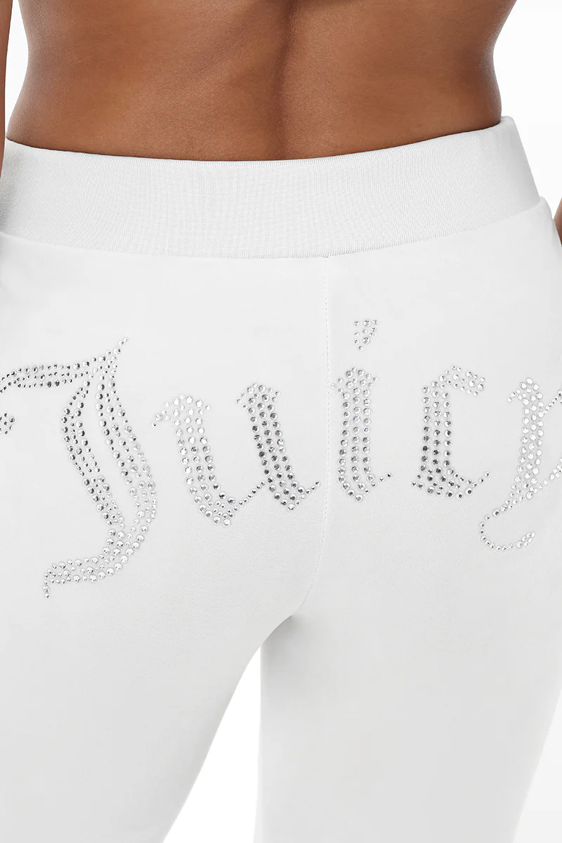 Custom Zodiac OG Big Bling Velour Track Pants