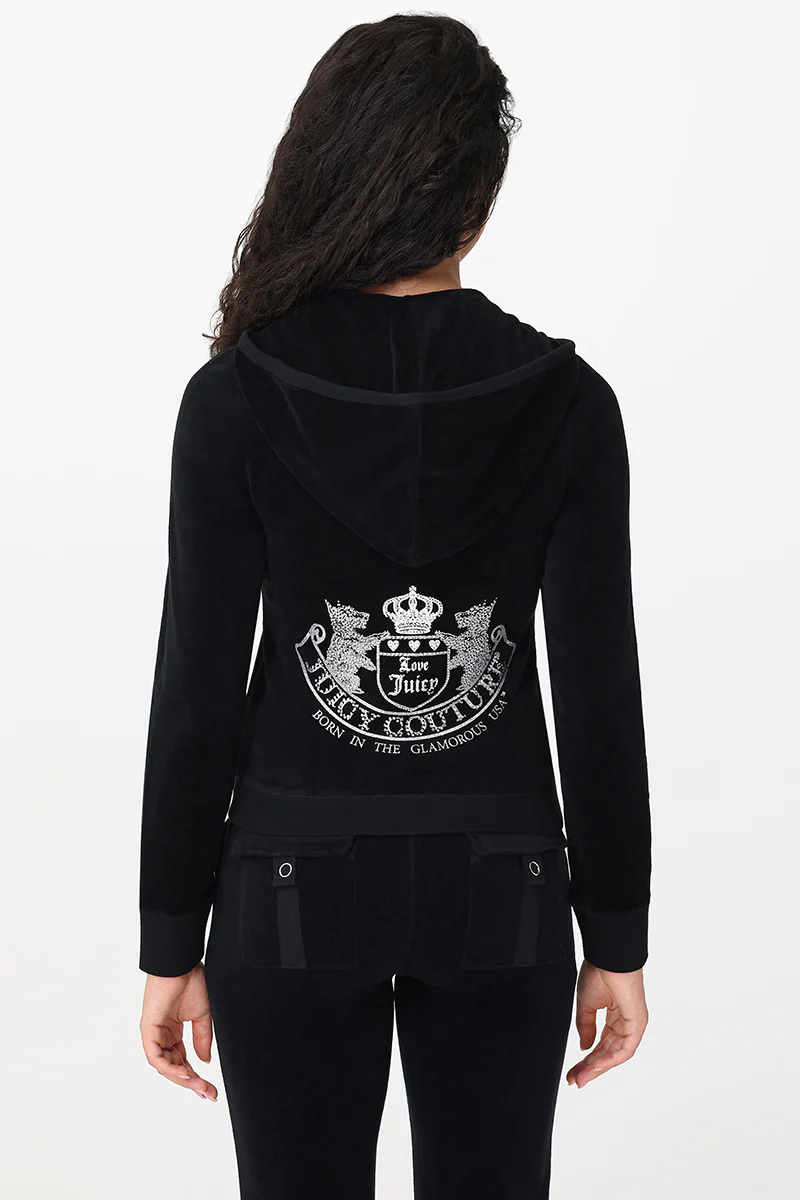Scottie Cotton Velour Hoodie