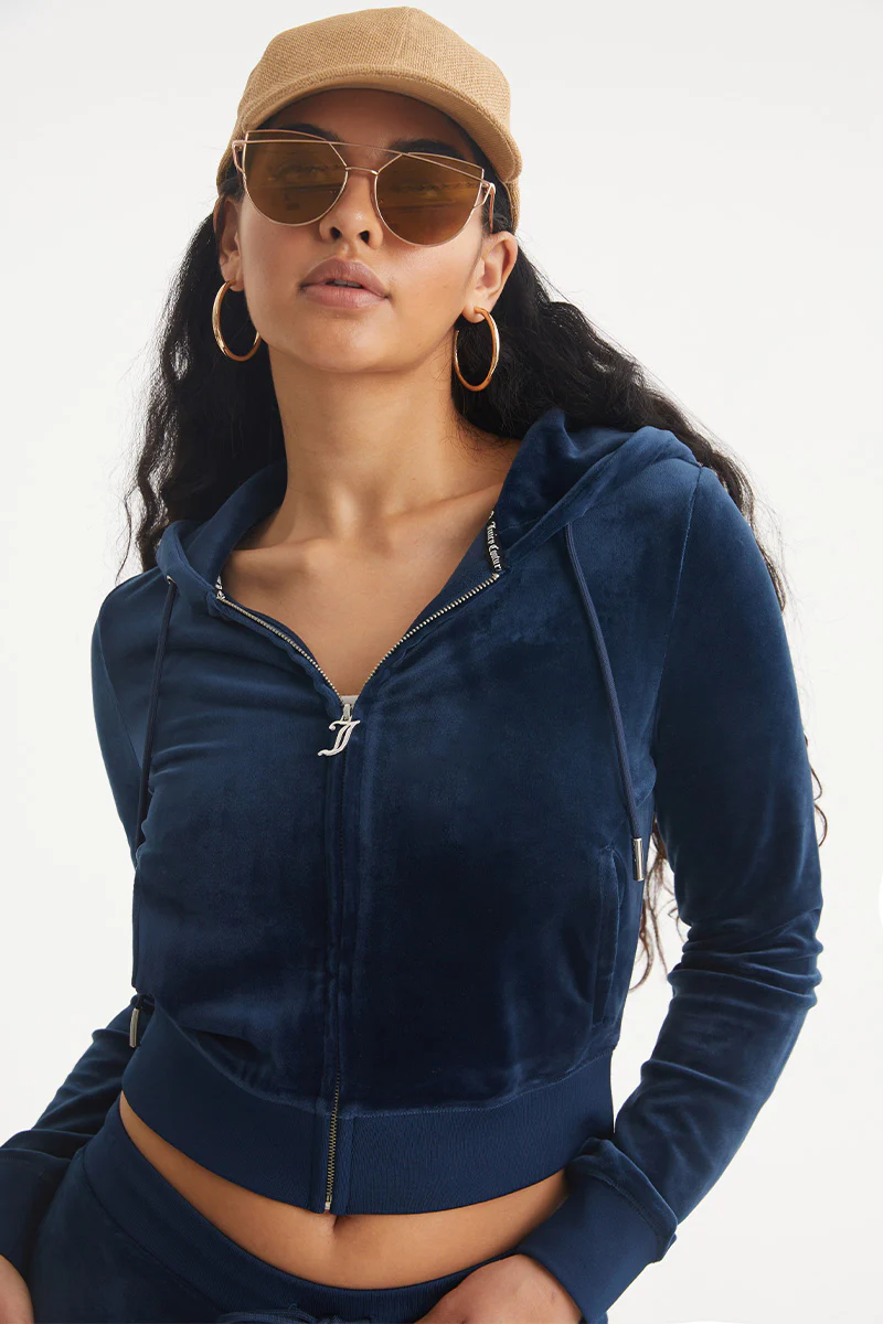 Scorpio Customizable Big Bling Velour Hoodie