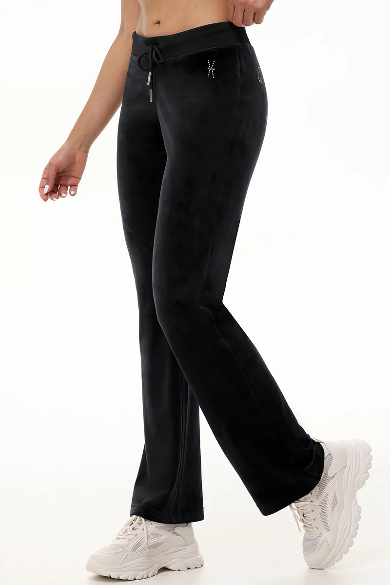 Custom Zodiac OG Big Bling Velour Track Pants