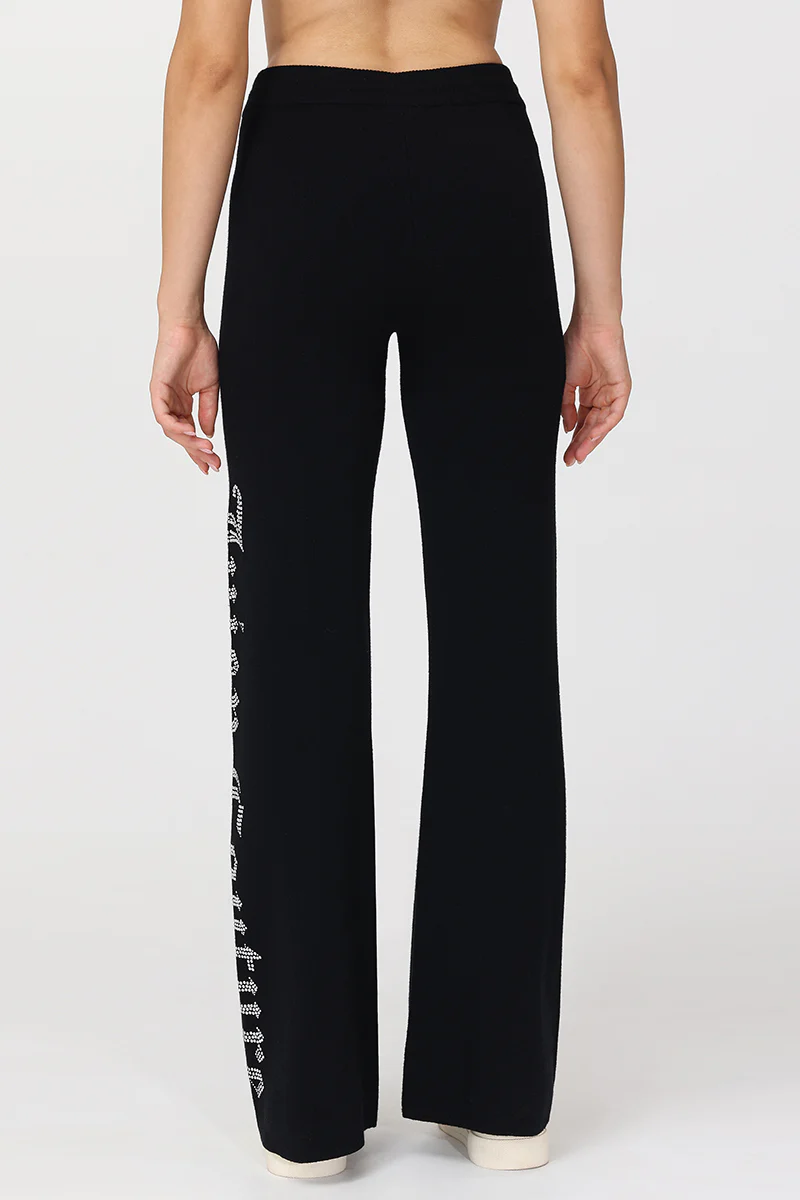Knit Flare Pants