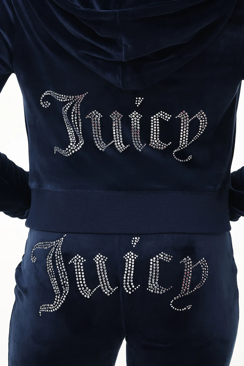 Custom Zodiac OG Big Bling Velour Hoodie